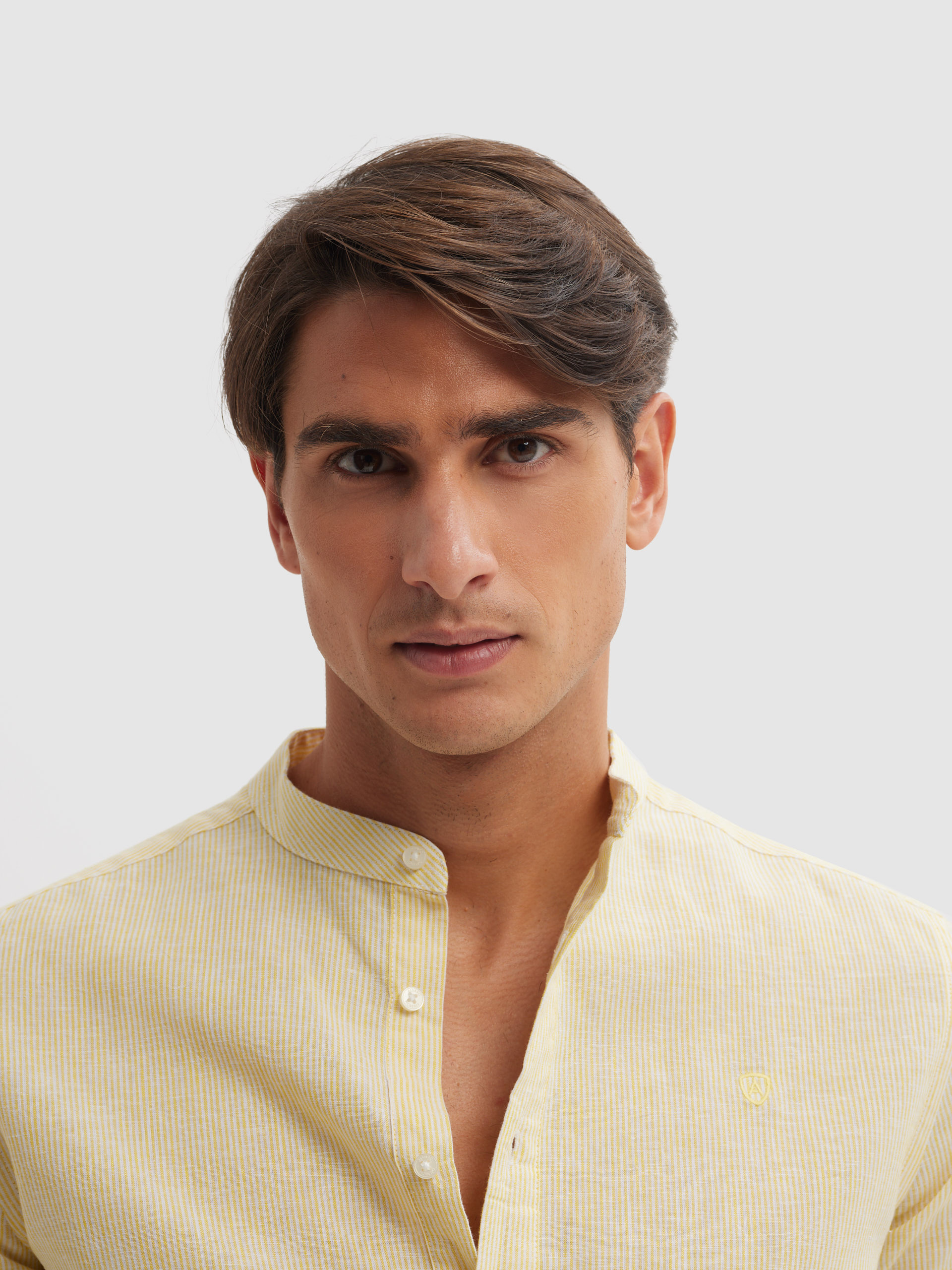 POLERA LINO RAYAS MAO