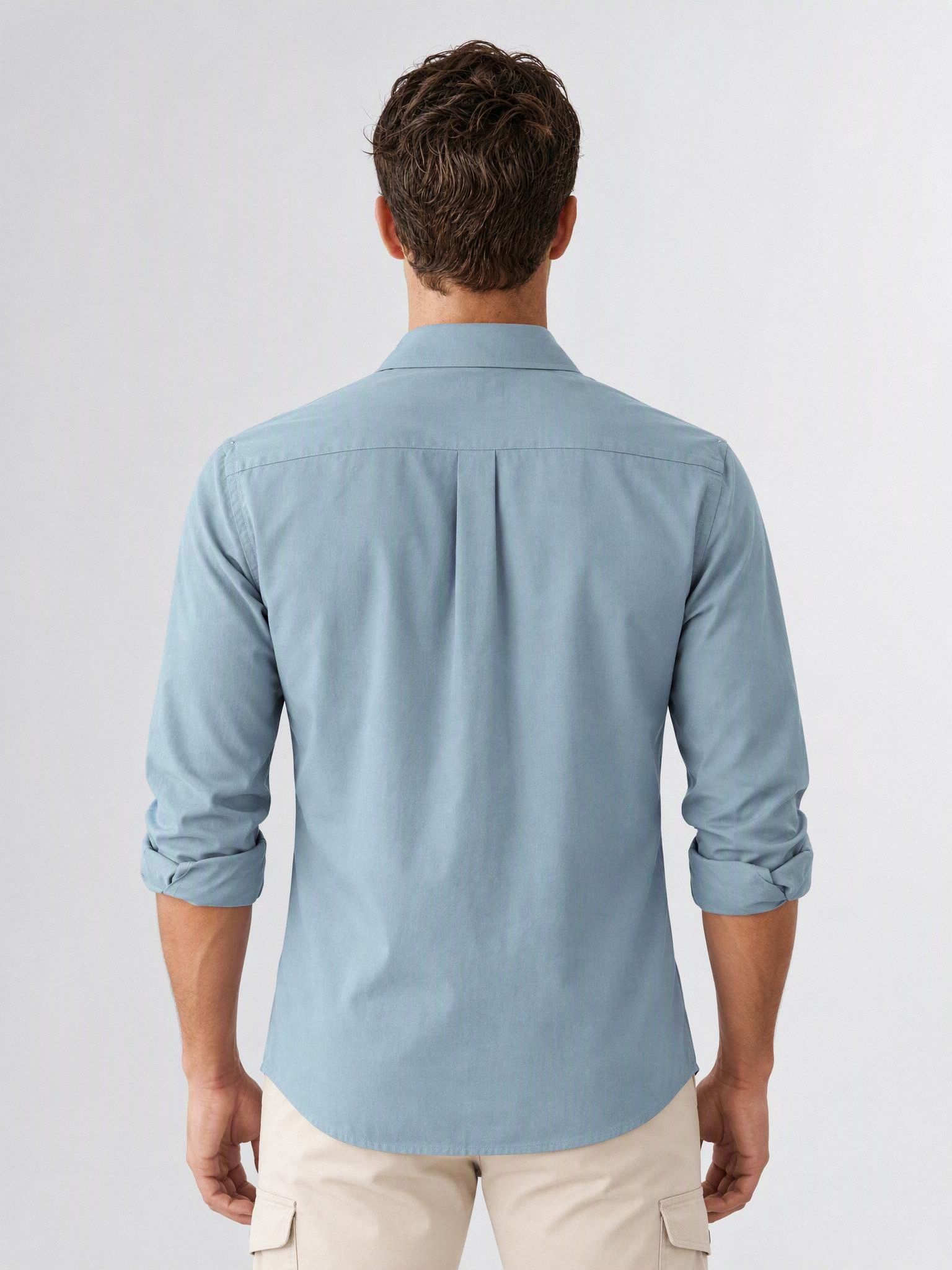 CAMISA TWILL PEACH