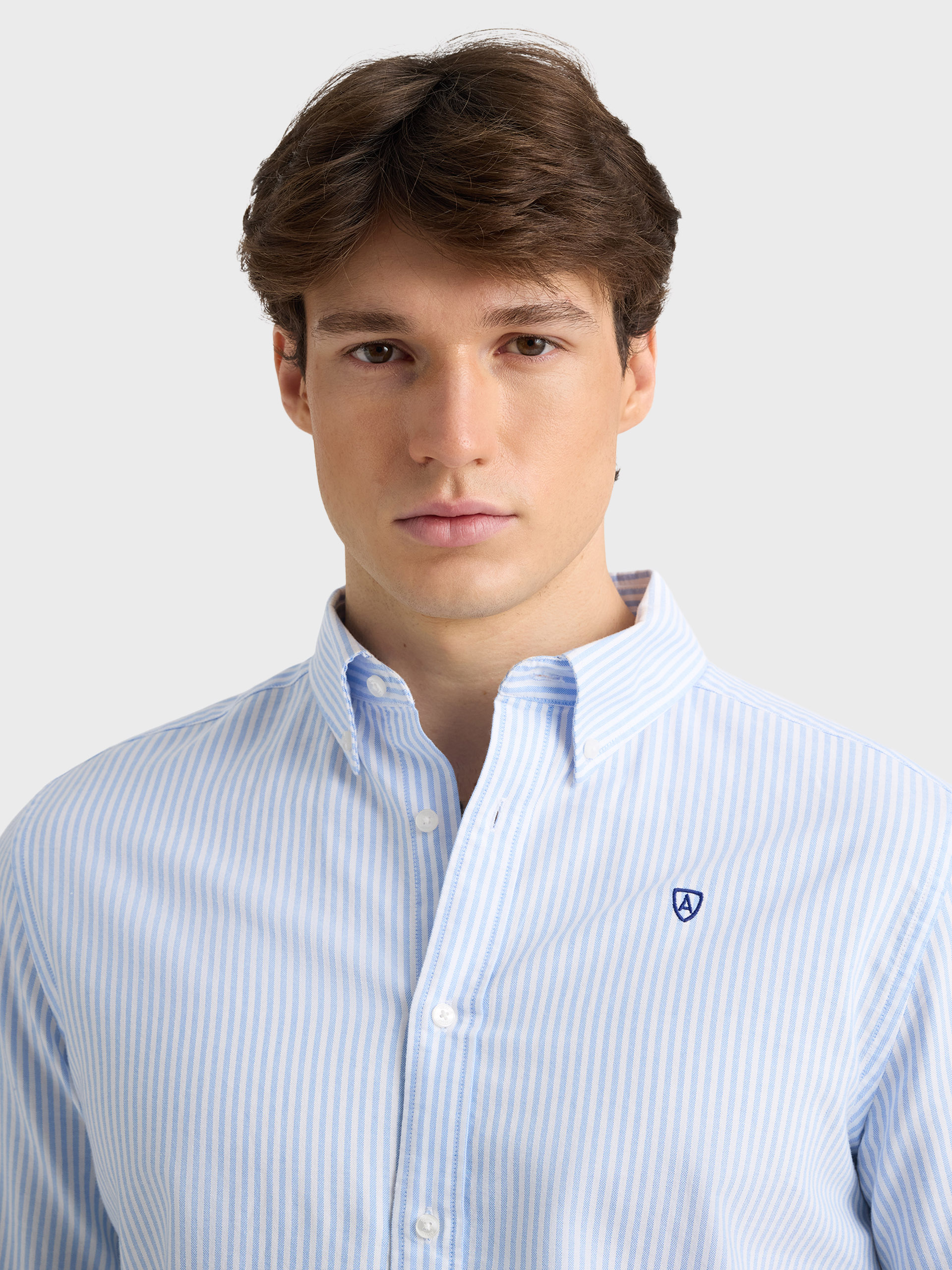 CAMISA OXFORD RAYAS