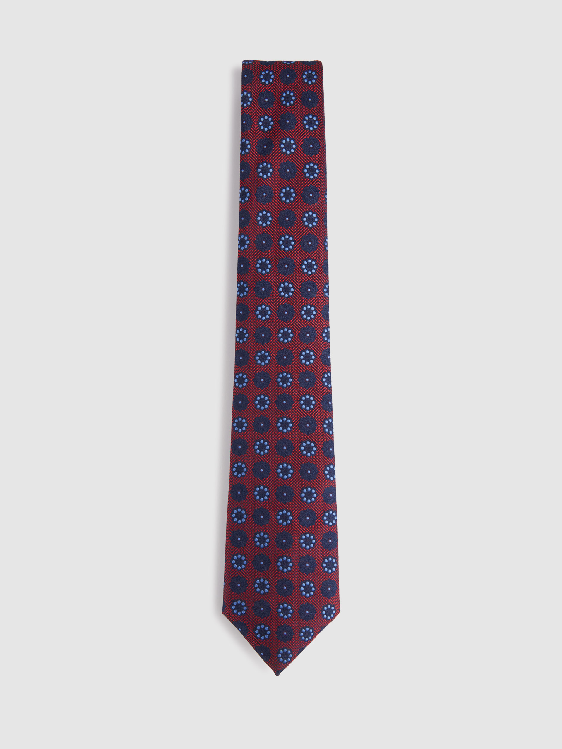 CORBATA JACQUARD MF ROJO