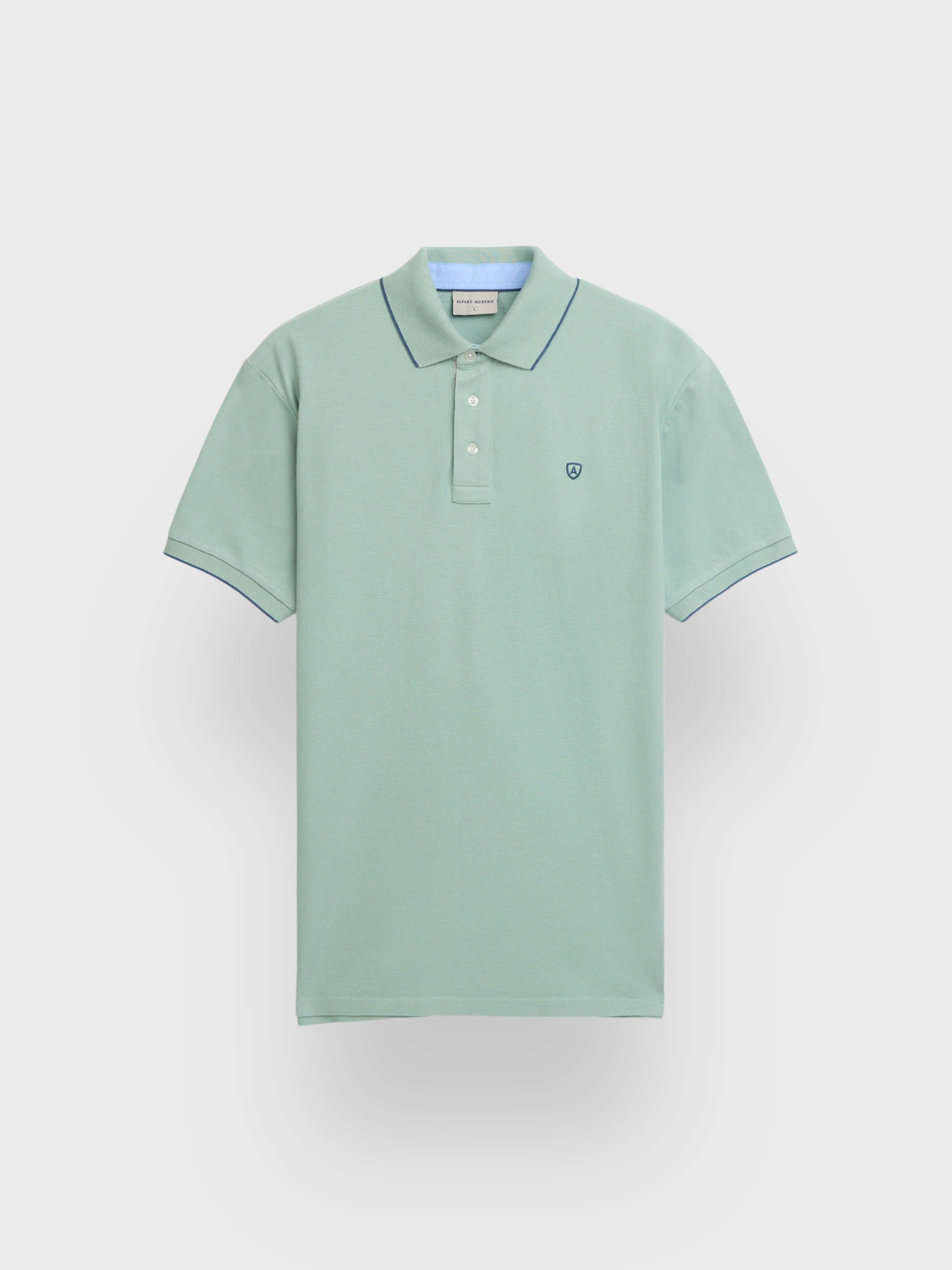 POLO CONTRAST VERDE