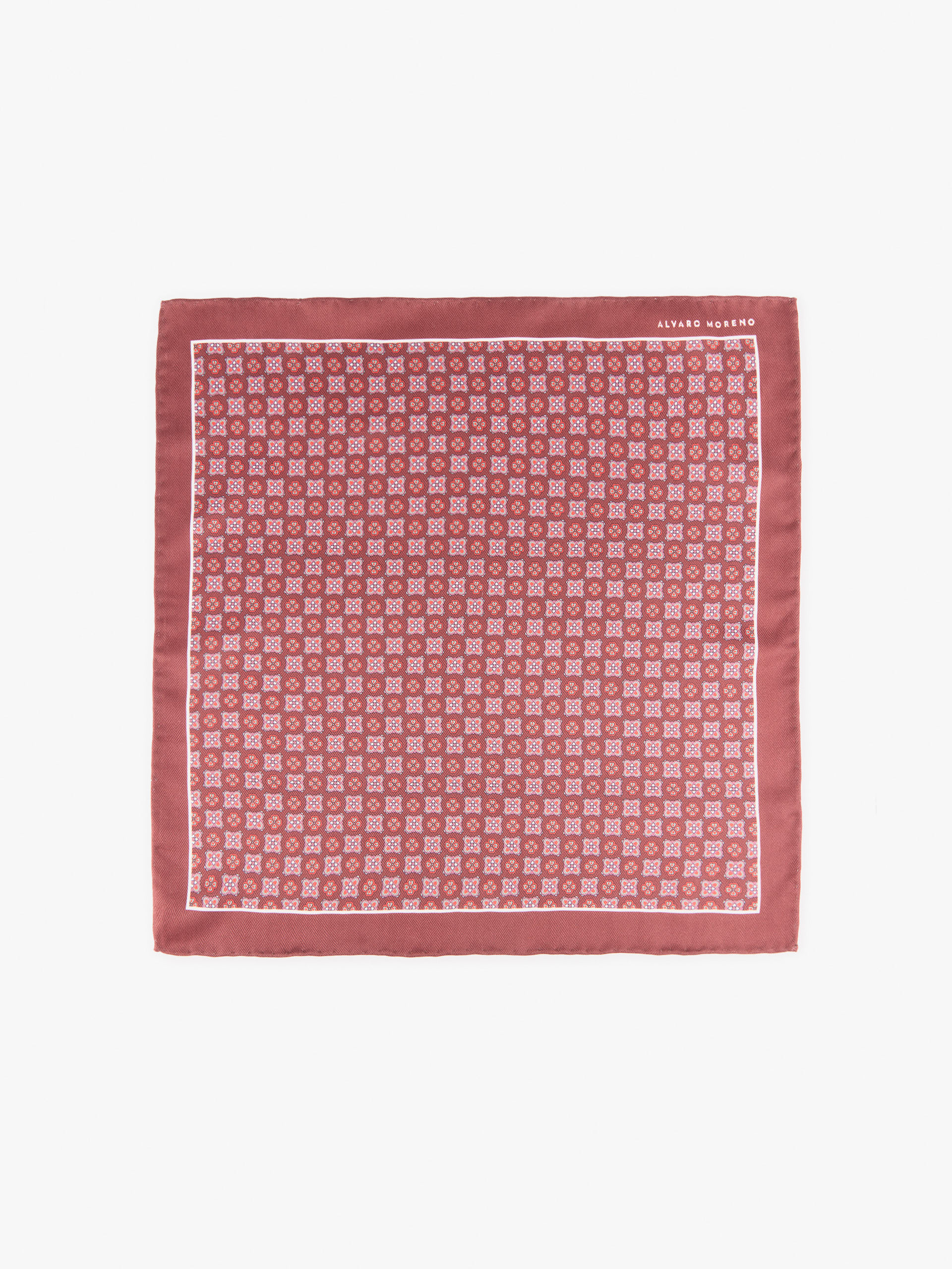 PAÑUELO PRINTED BURDEOS