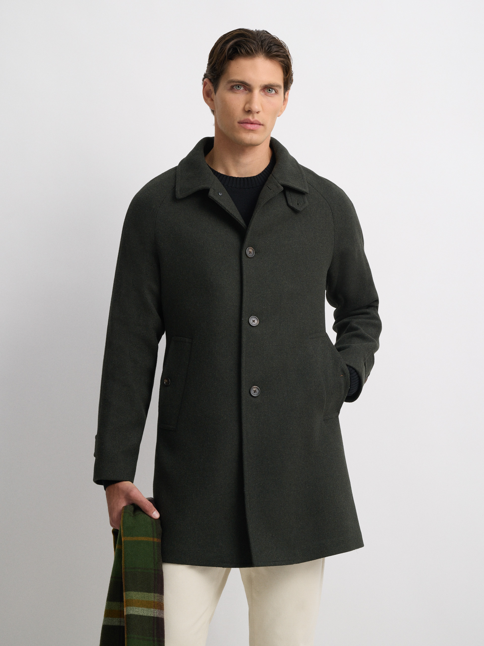 ABRIGO LONDON TWILL VERDE