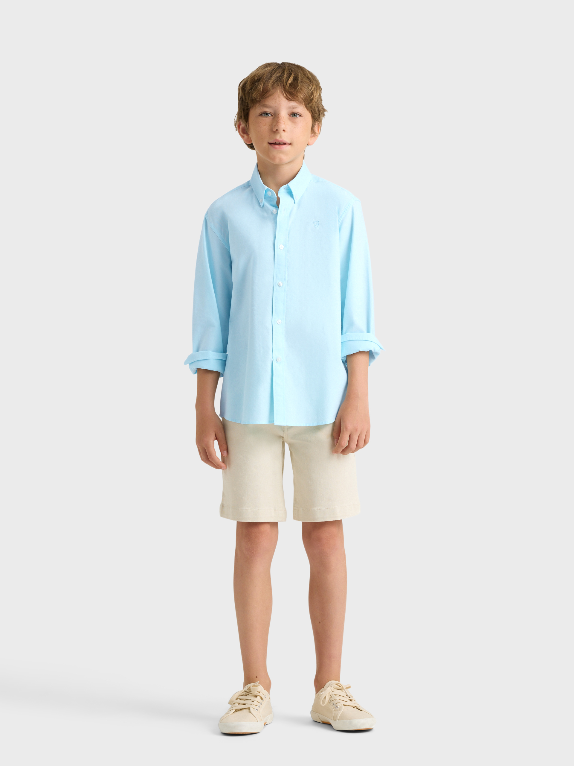 CAMISA OXFORD SOLID KIDS
