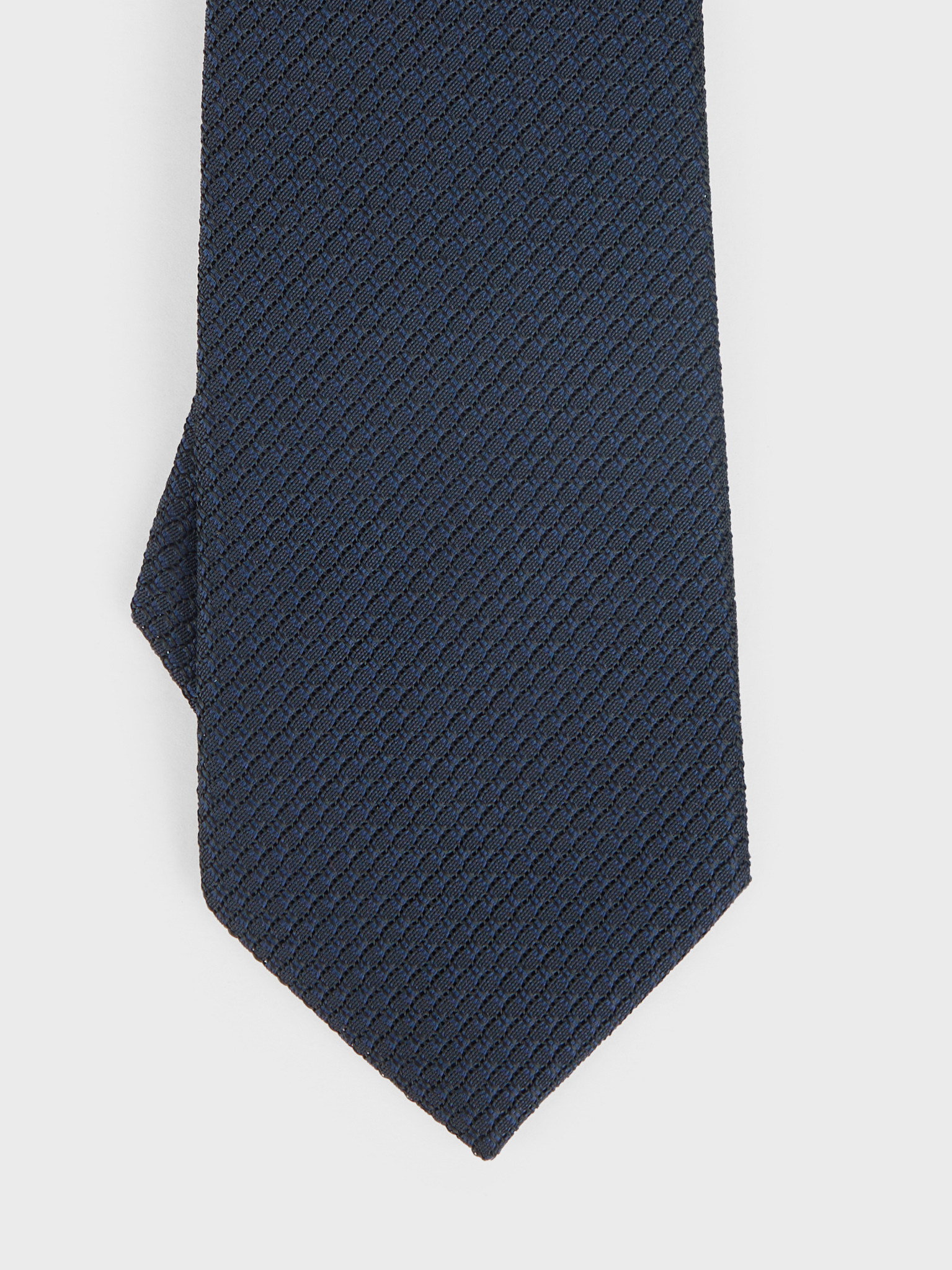 CORBATA GRENADINE AZUL MARINO