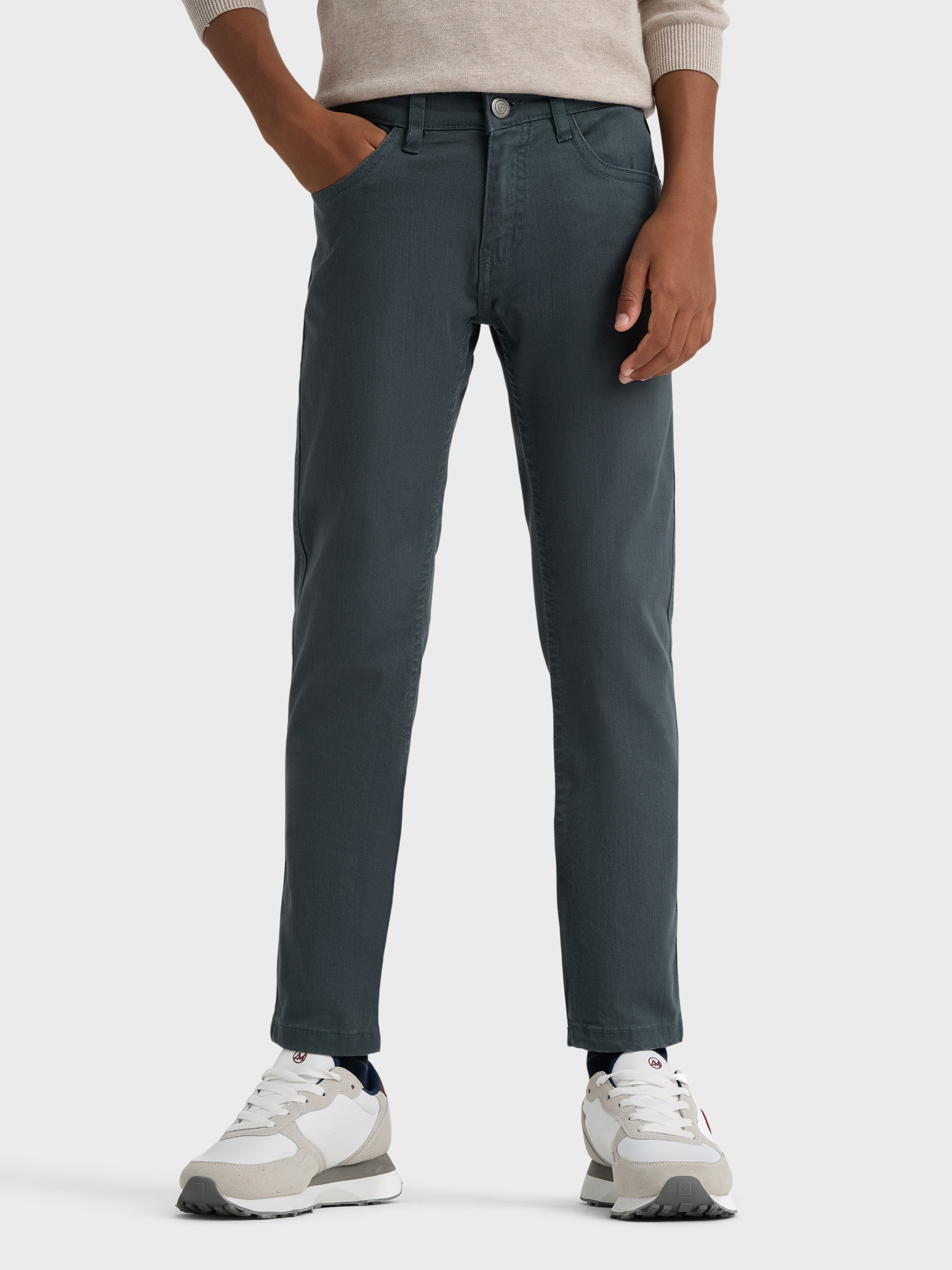 PANTALON 5 POCKETS KIDS AZUL