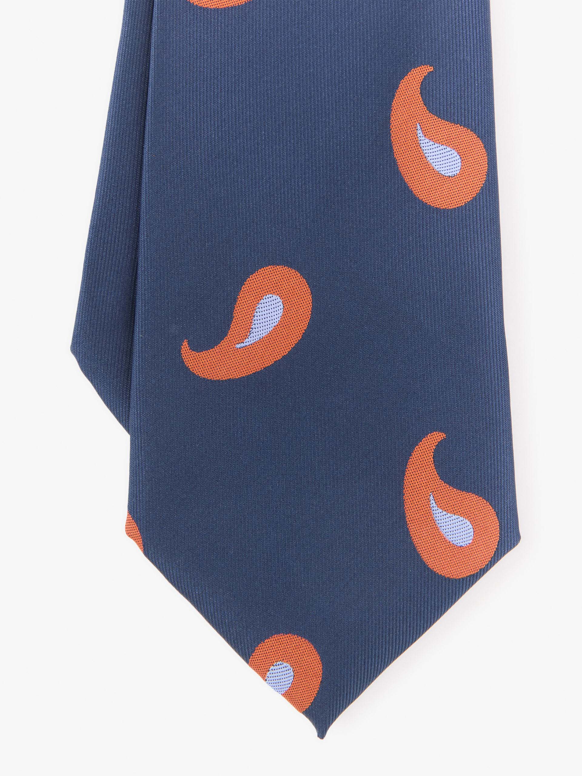 CORBATA JACQUARD MF AZUL