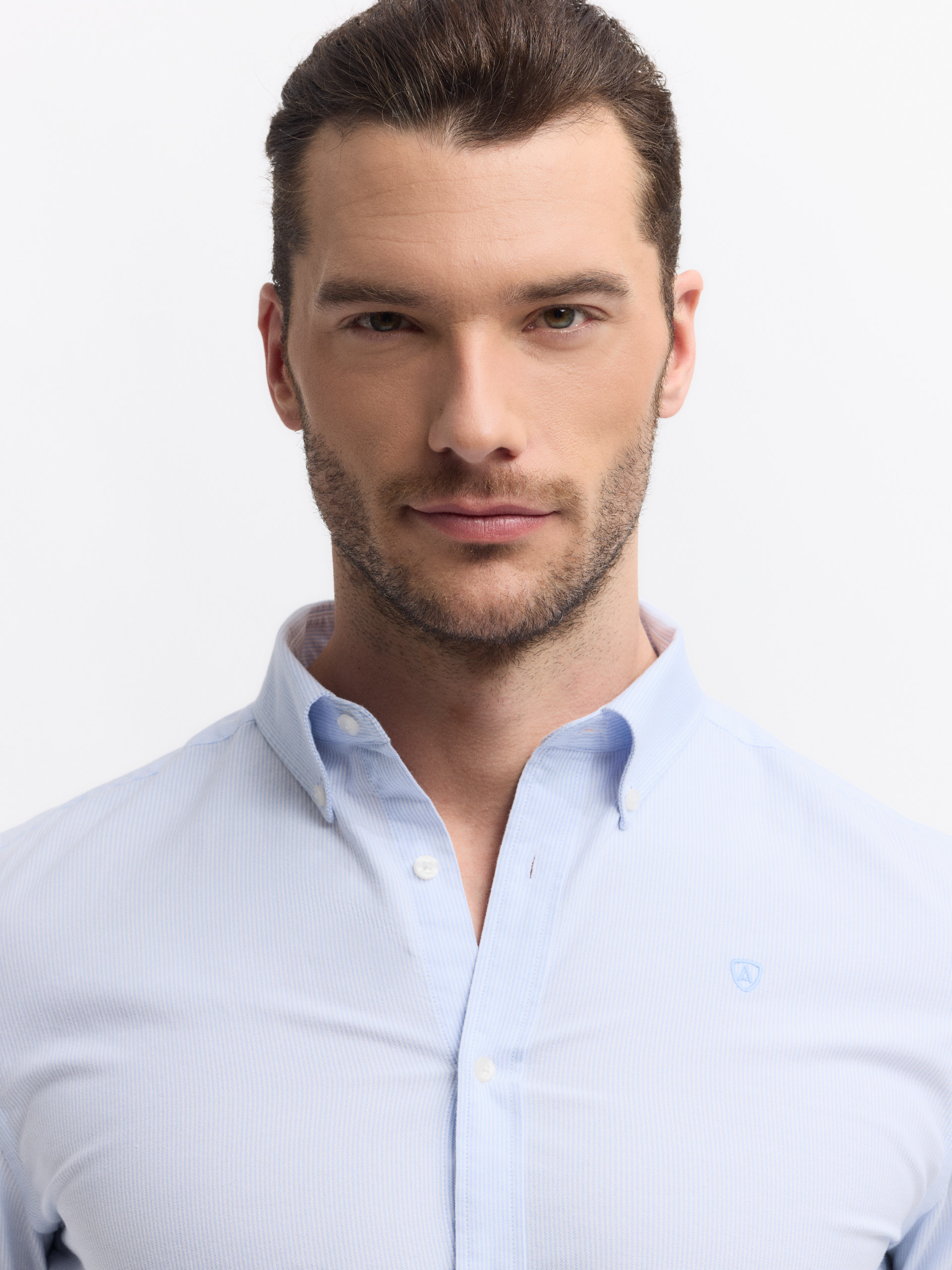 CAMISA OXFORD MIL RAYAS