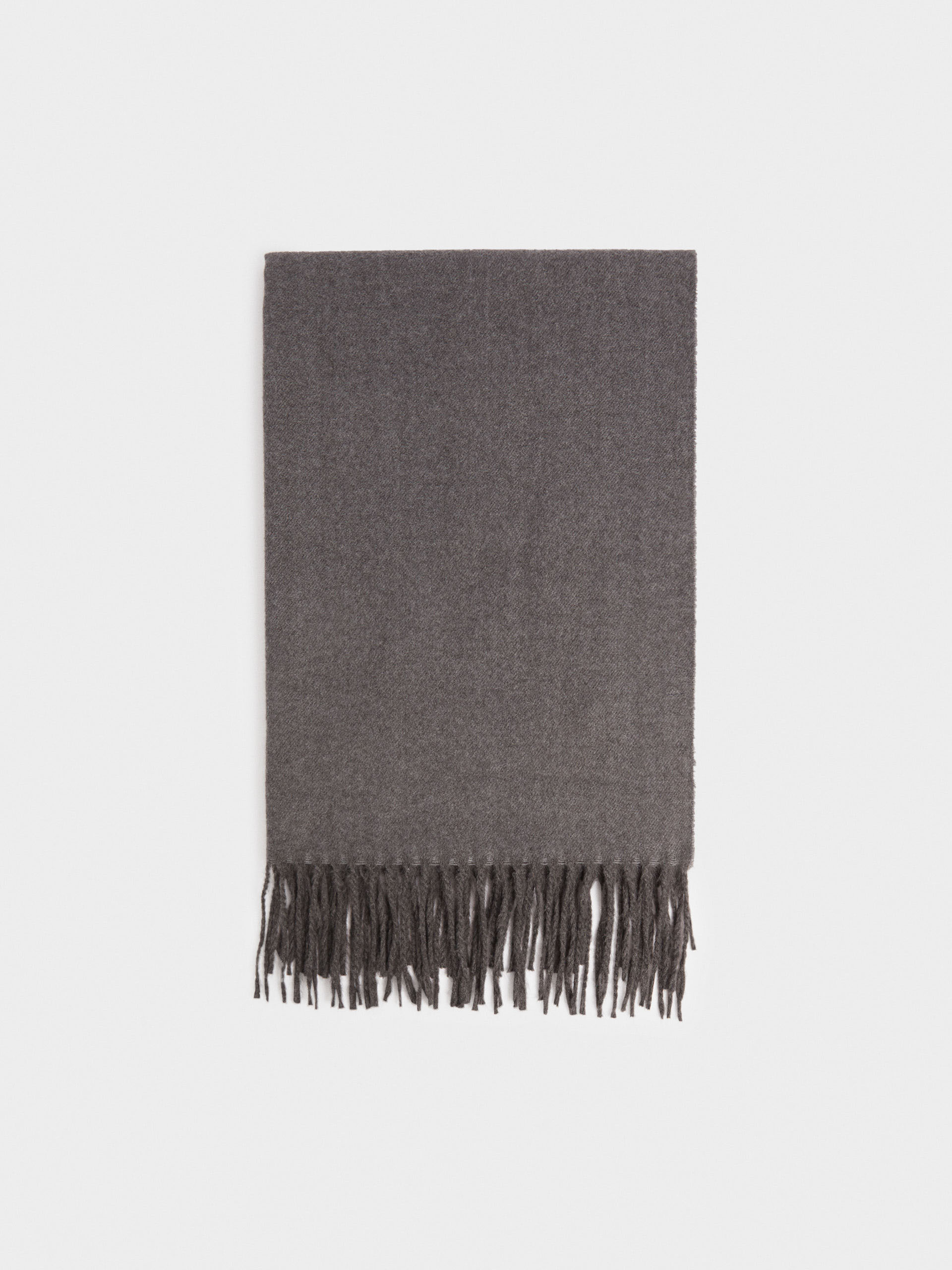 BUFANDA LISA GRIS
