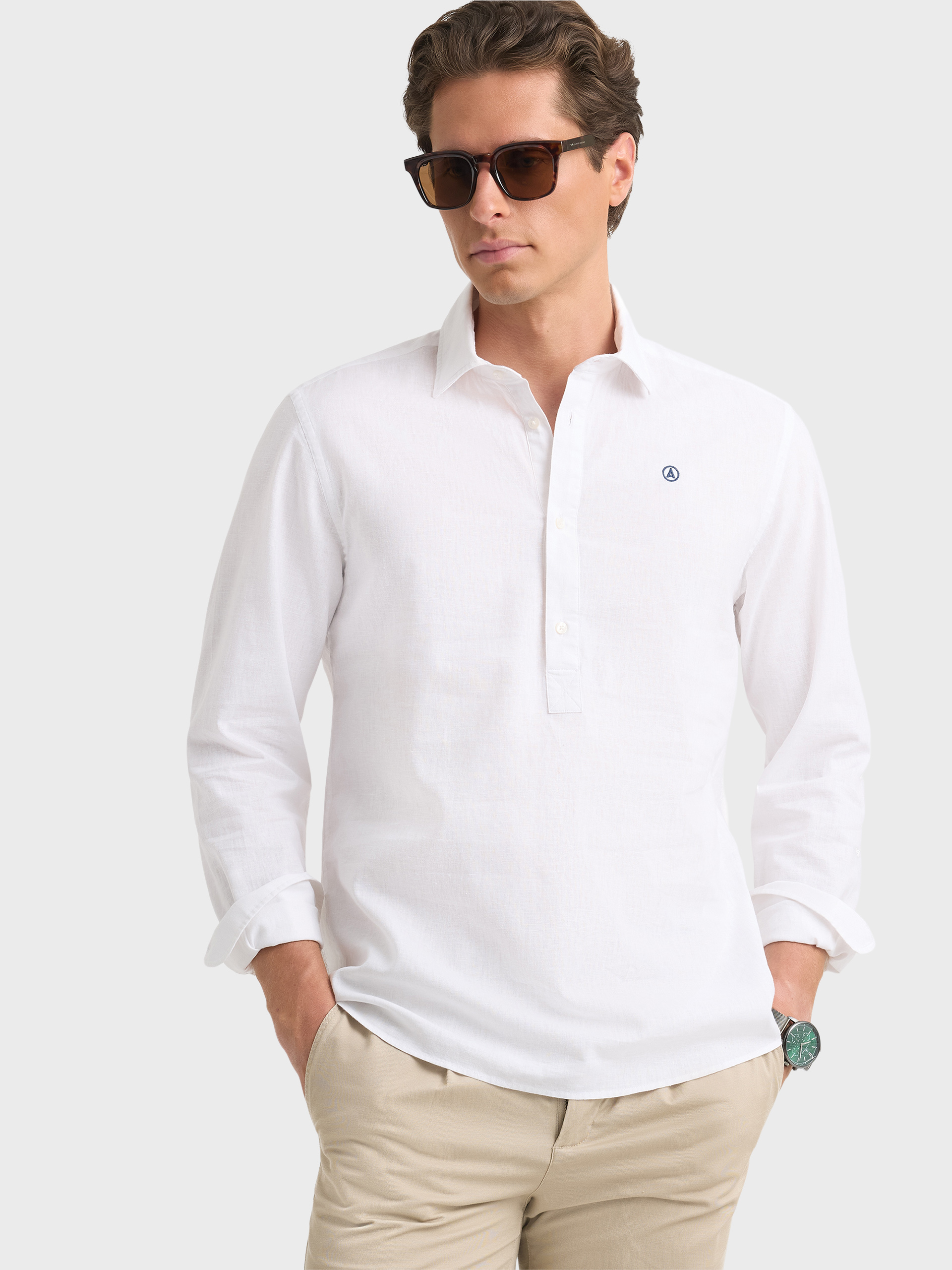 POLERA LINO GD BLANCO
