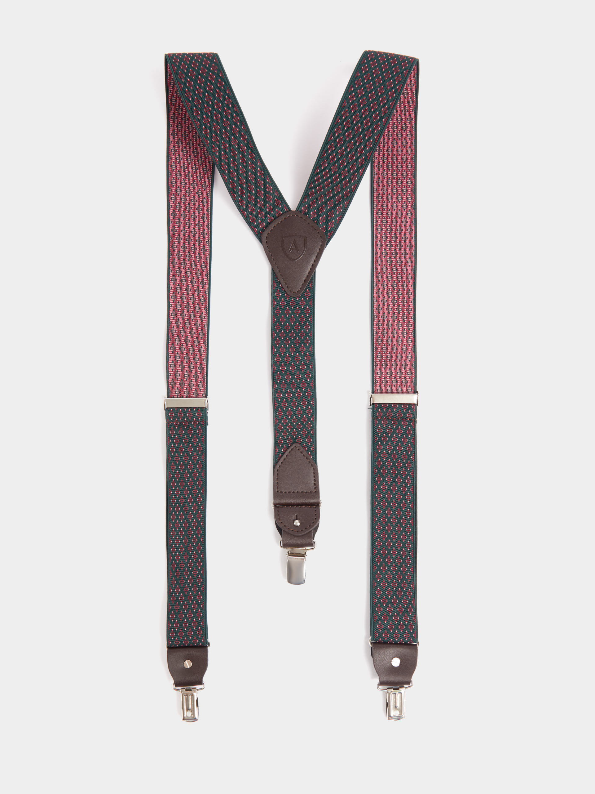 TIRANTES JACQUARD VERDE