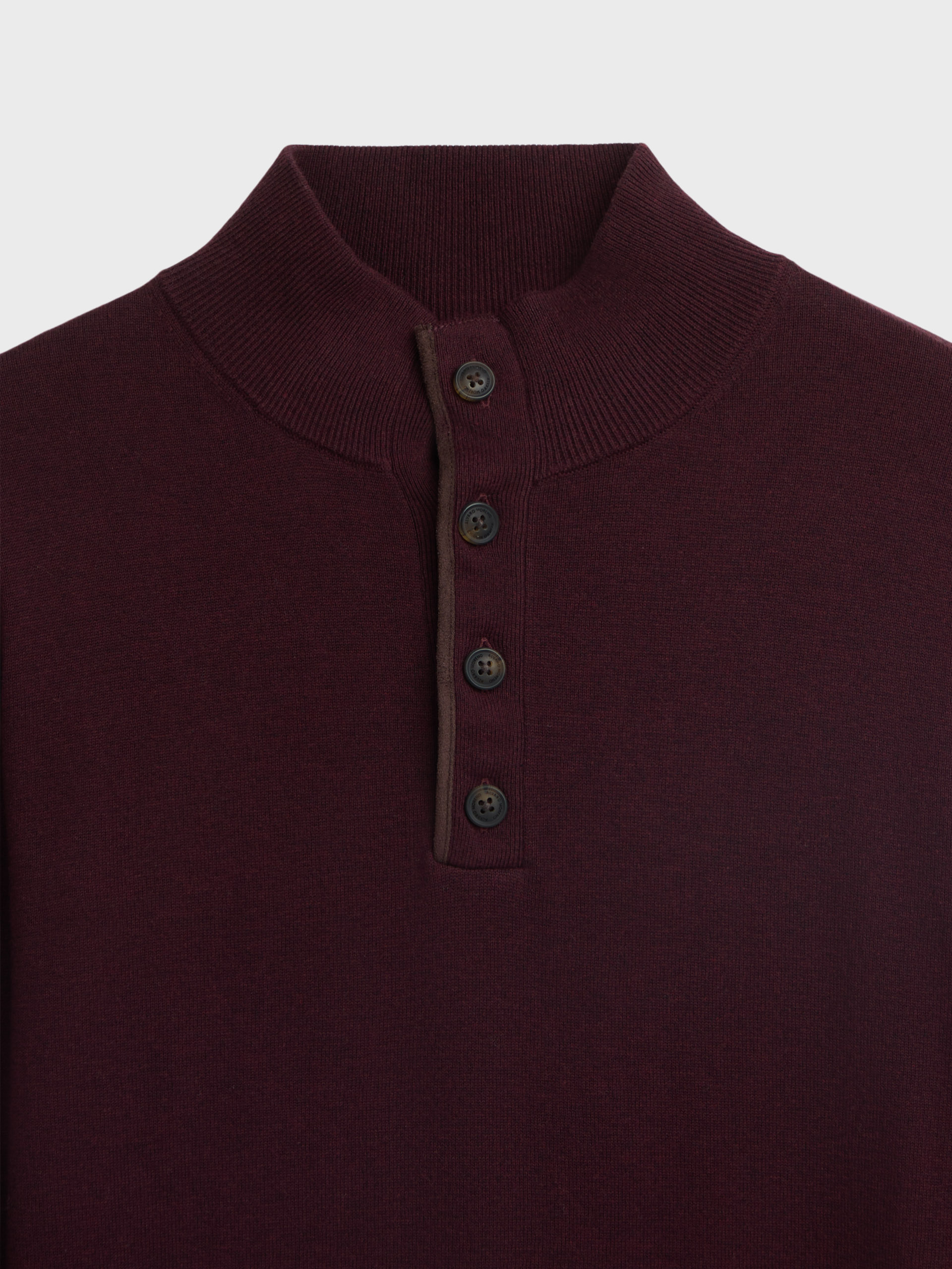 JERSEY BUTTON COLLAR