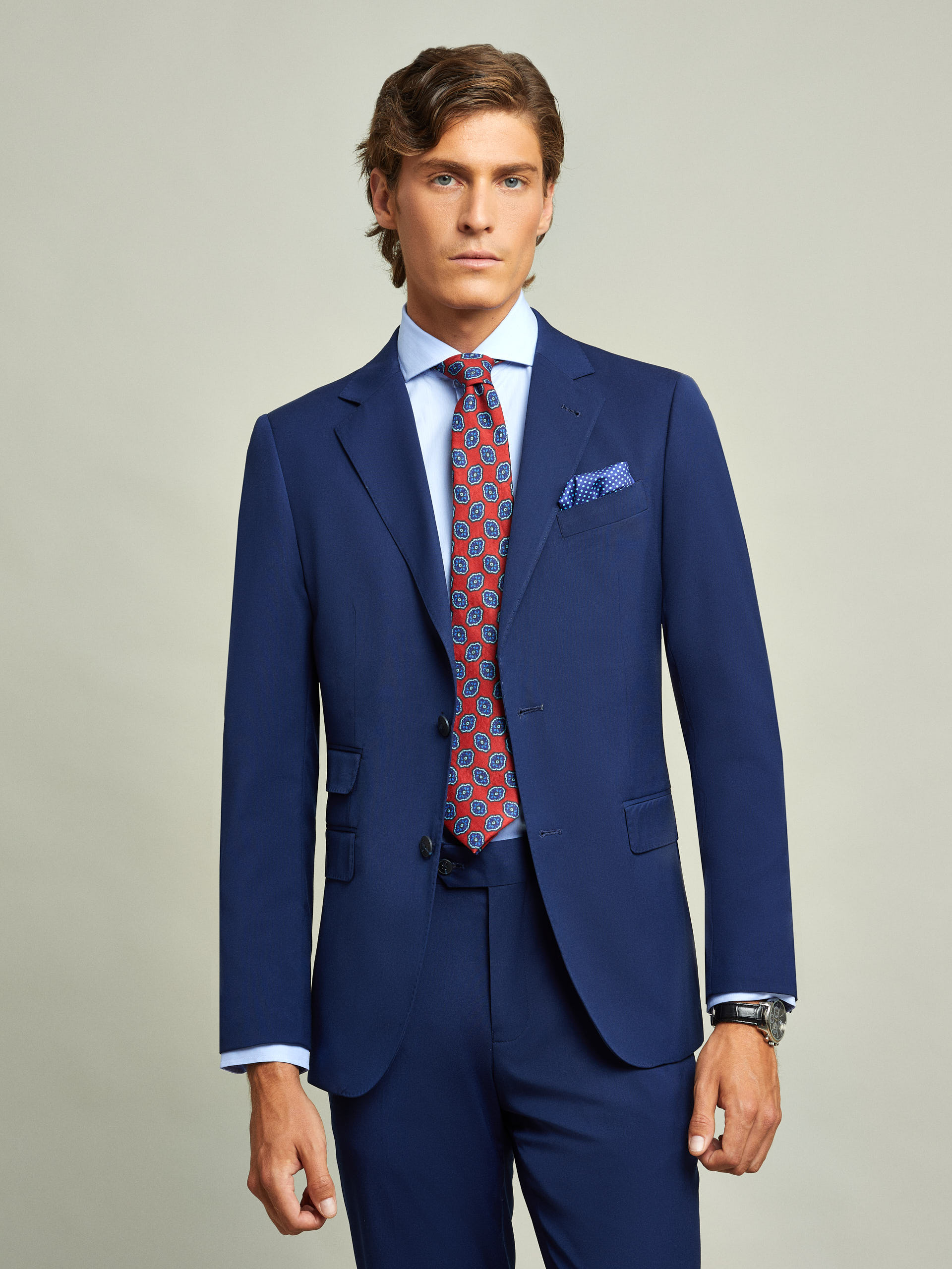 AMERICANA PLAIN SLIM AZUL