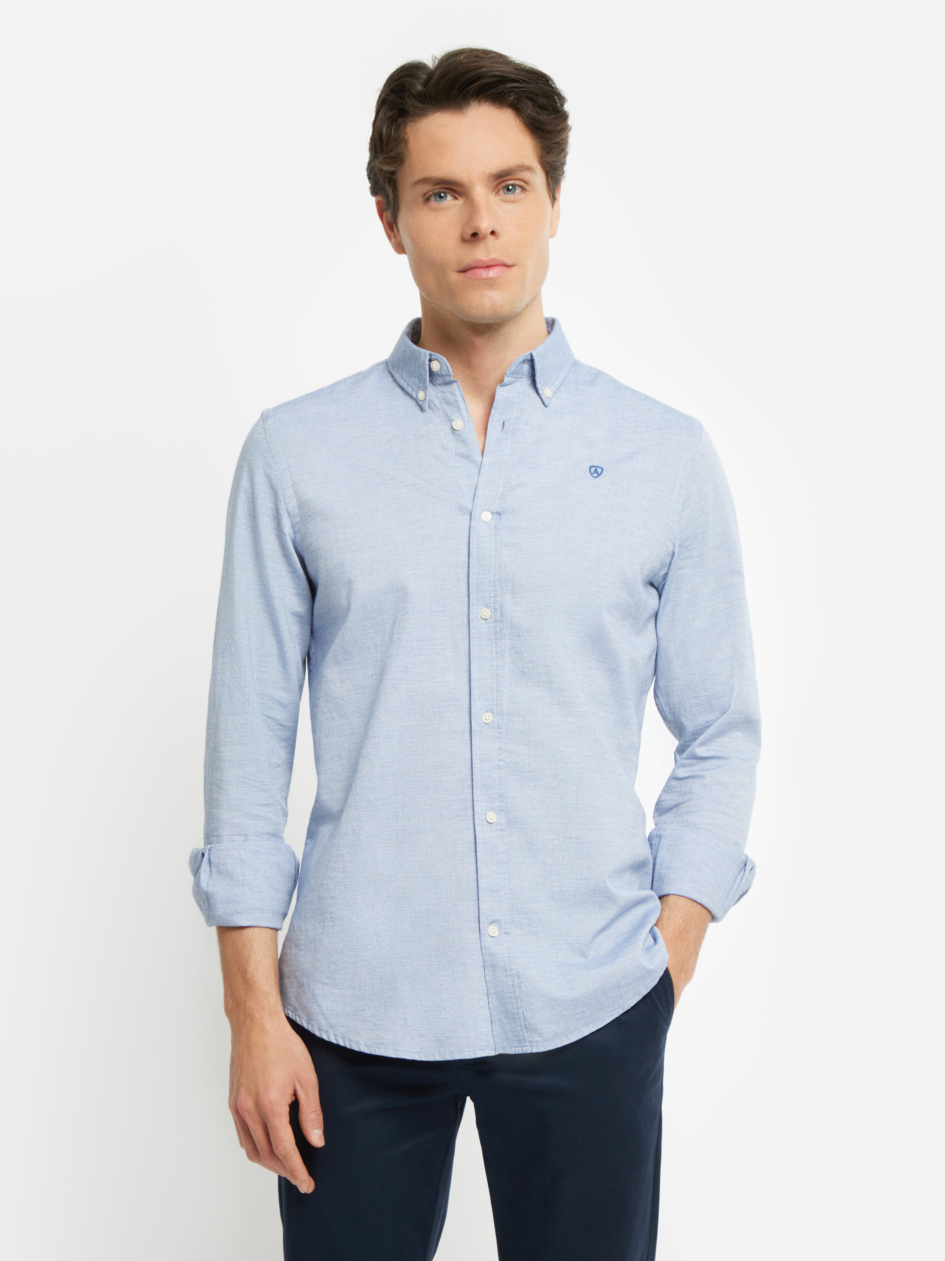 CAMISA ESTRUCTURA AZUL
