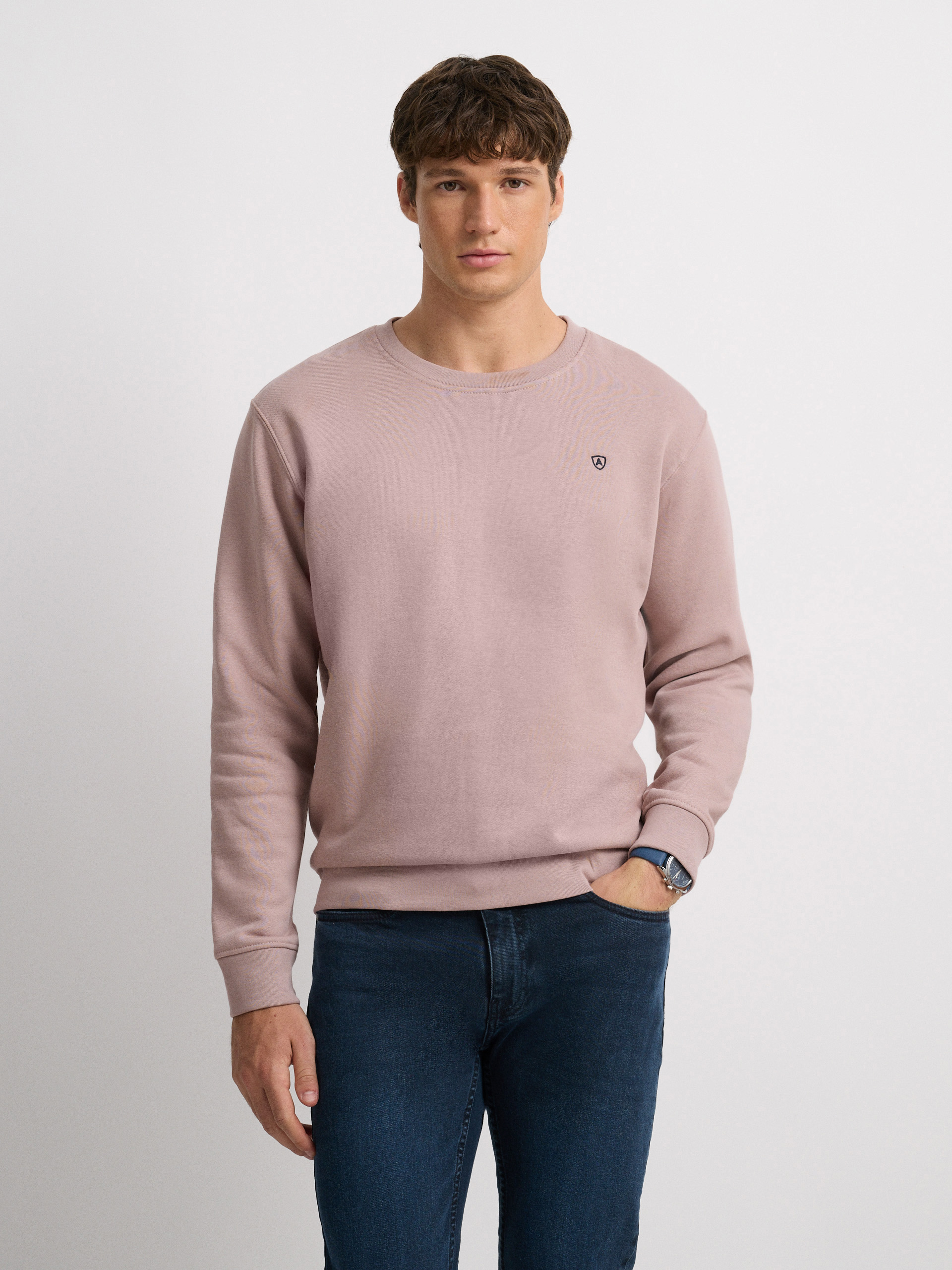 SUDADERA BASICA ROSA