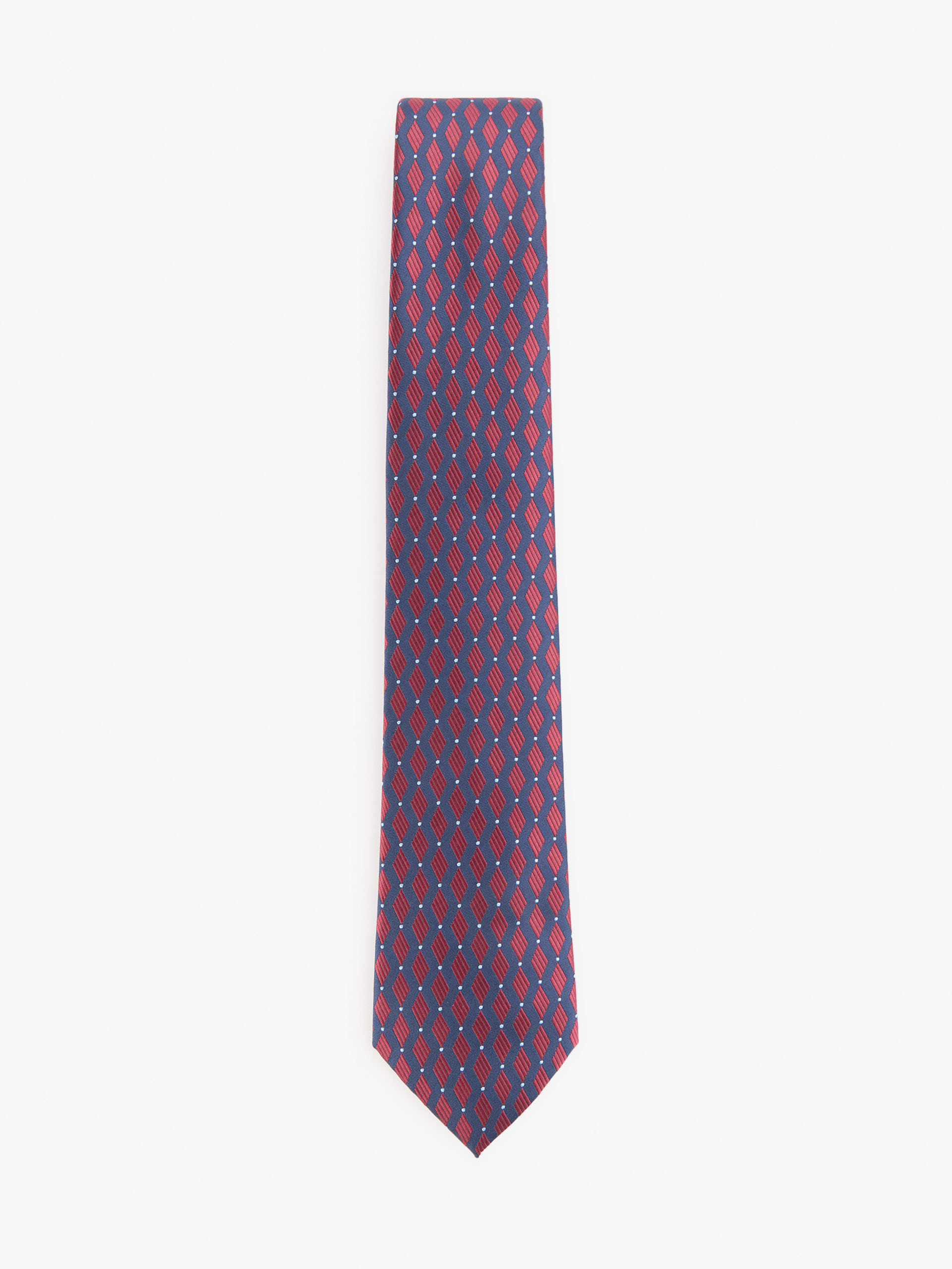 CORBATA JACQUARD MF BURDEOS