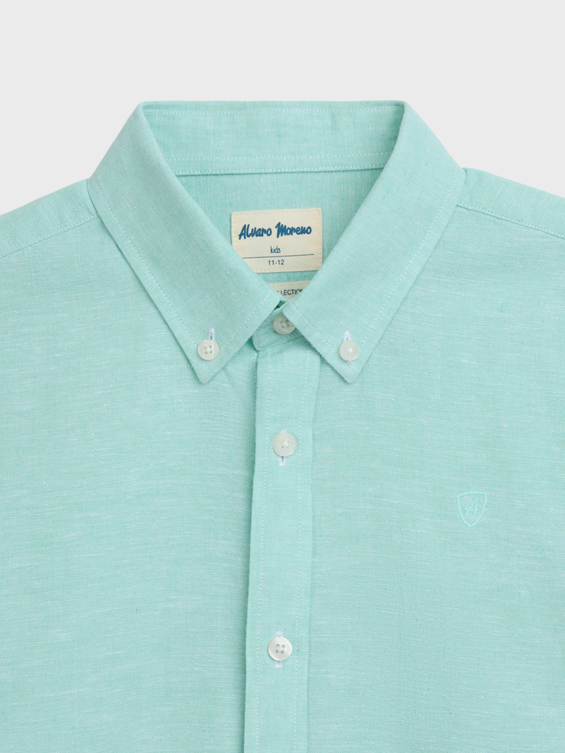 CAMISA LINO C.BOTON KIDS