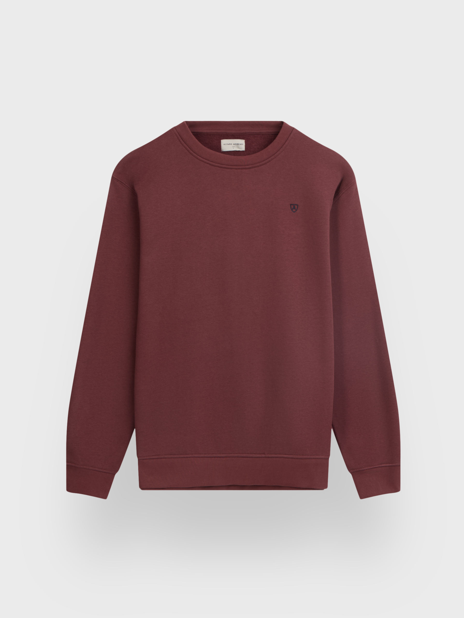 SUDADERA BASICA BURDEOS