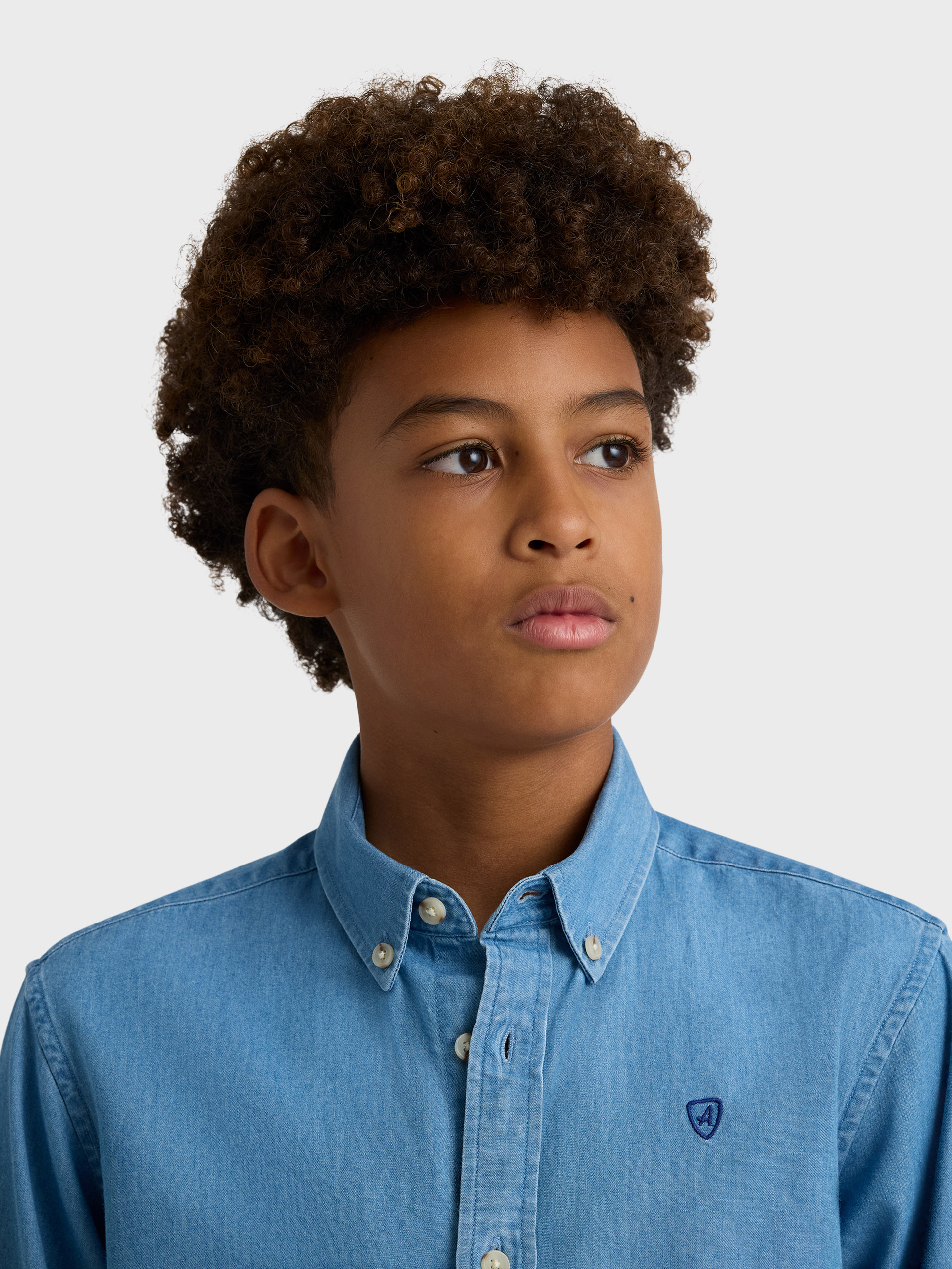 CAMISA DENIM BUTTON DOWN KIDS