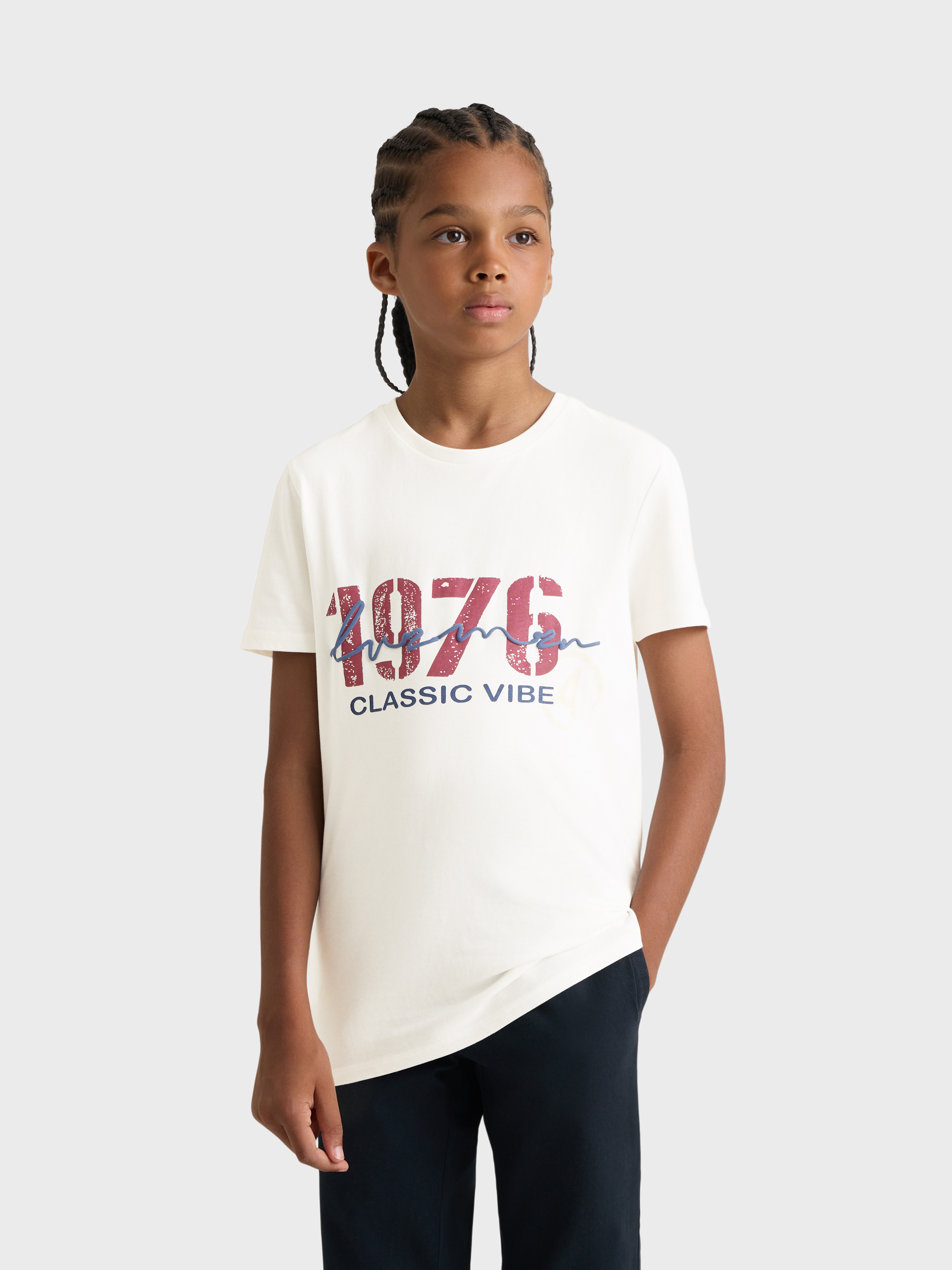 CAMISETA CLASSICS KIDS BLANCO