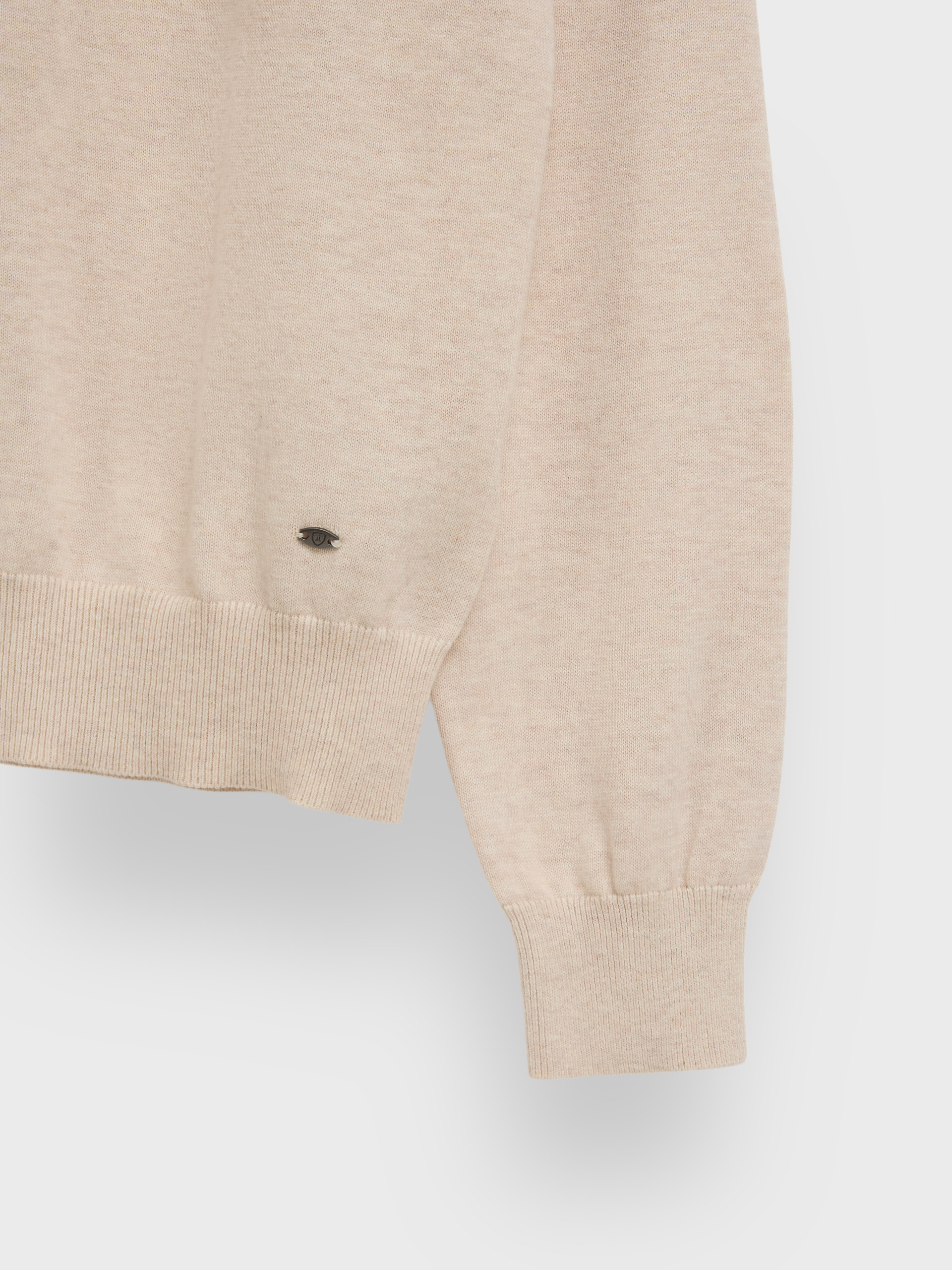 JERSEY BUTTON COLLAR