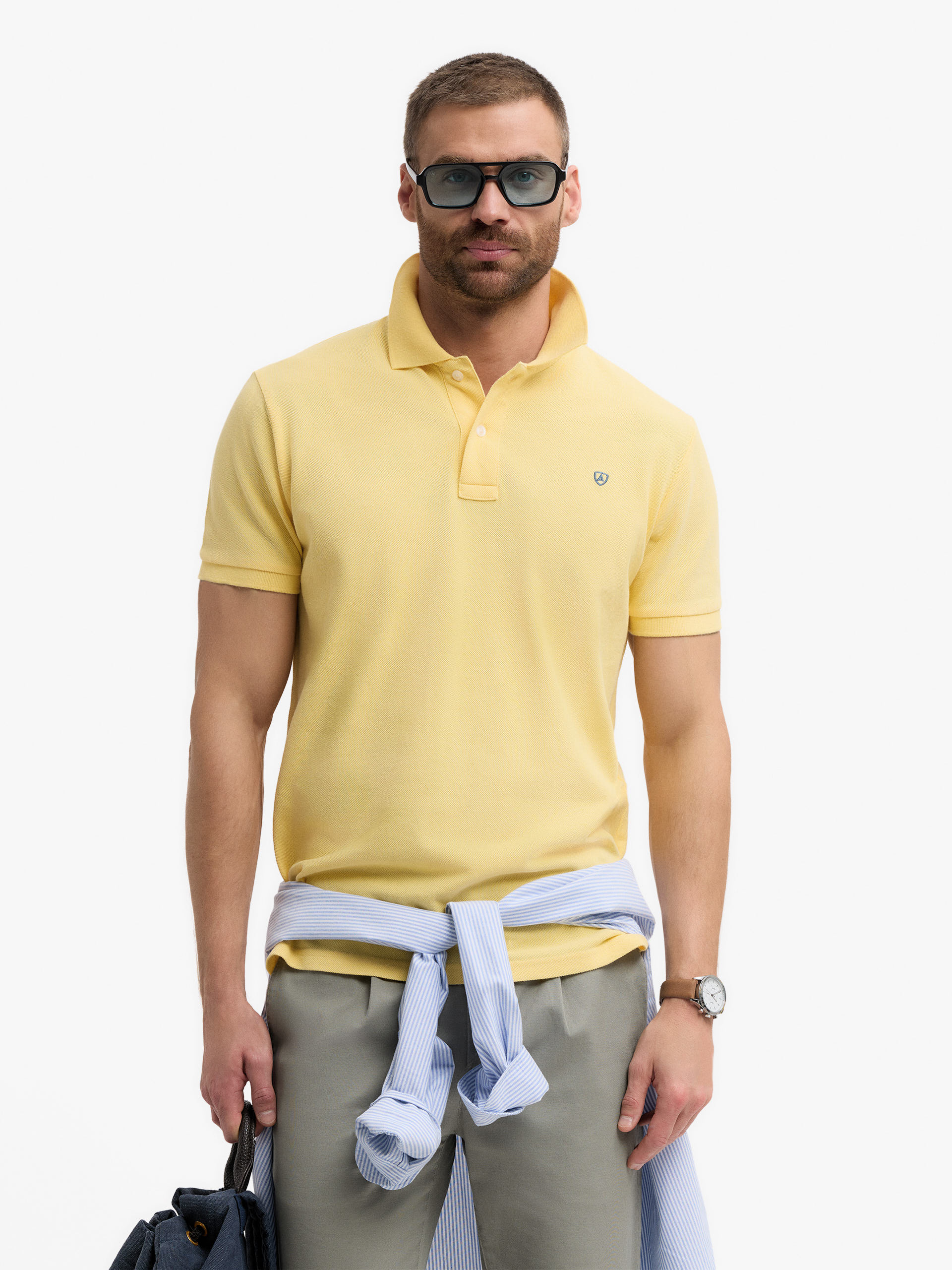 POLO BASIC AMARILLO