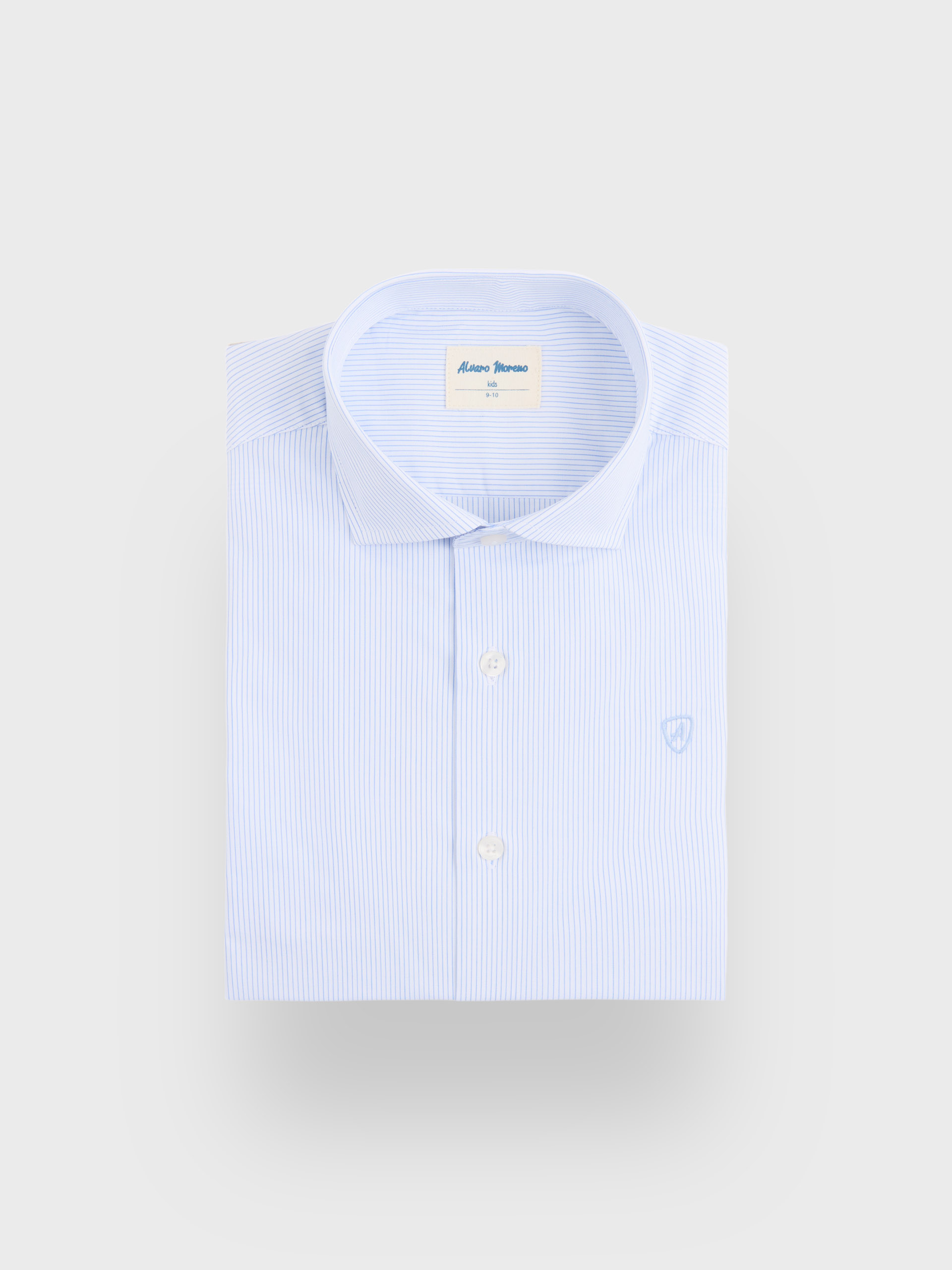 CAMISA POPELIN KIDS CELESTE