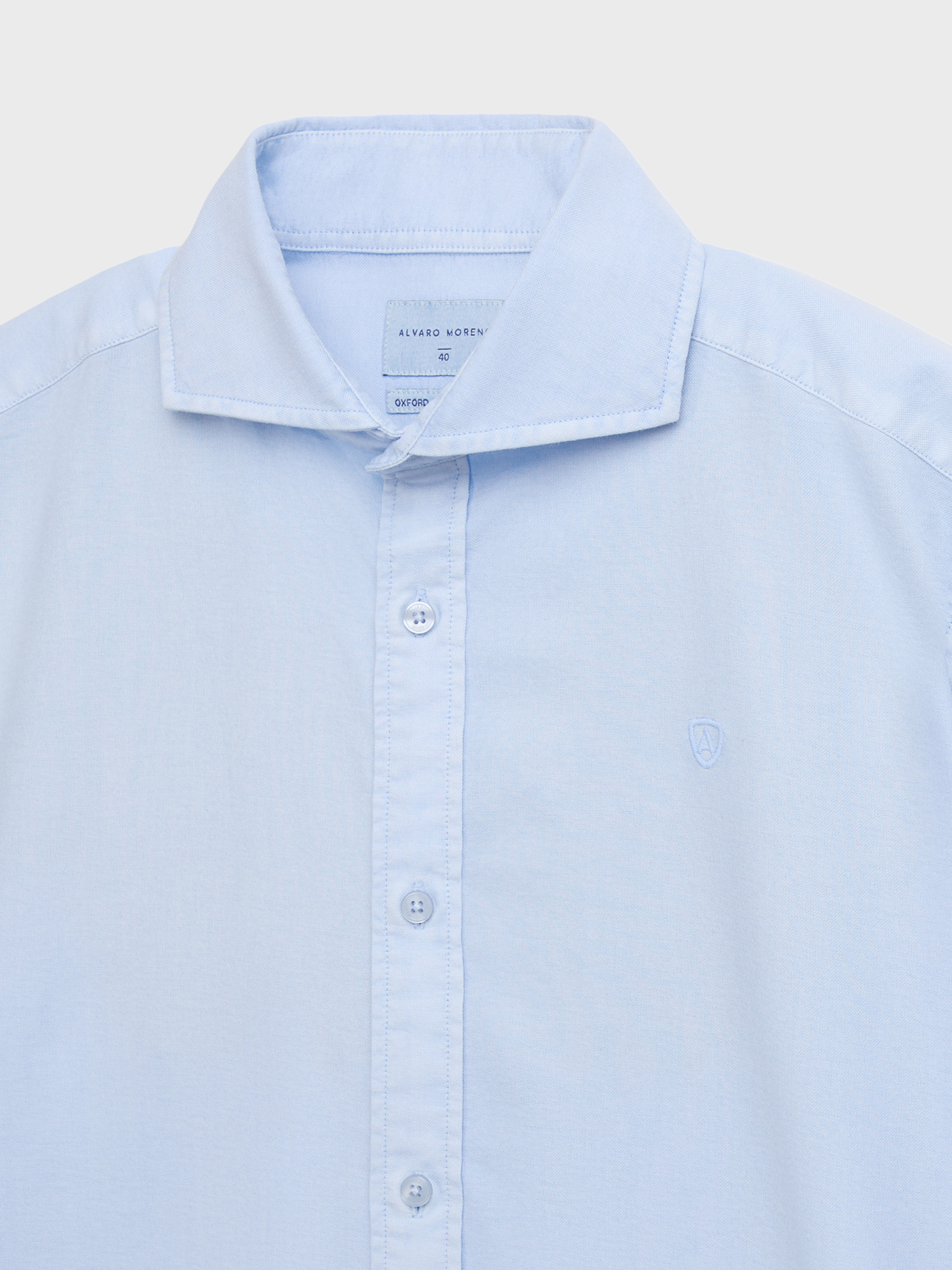 CAMISA OXFORD DYE TIE COLLAR