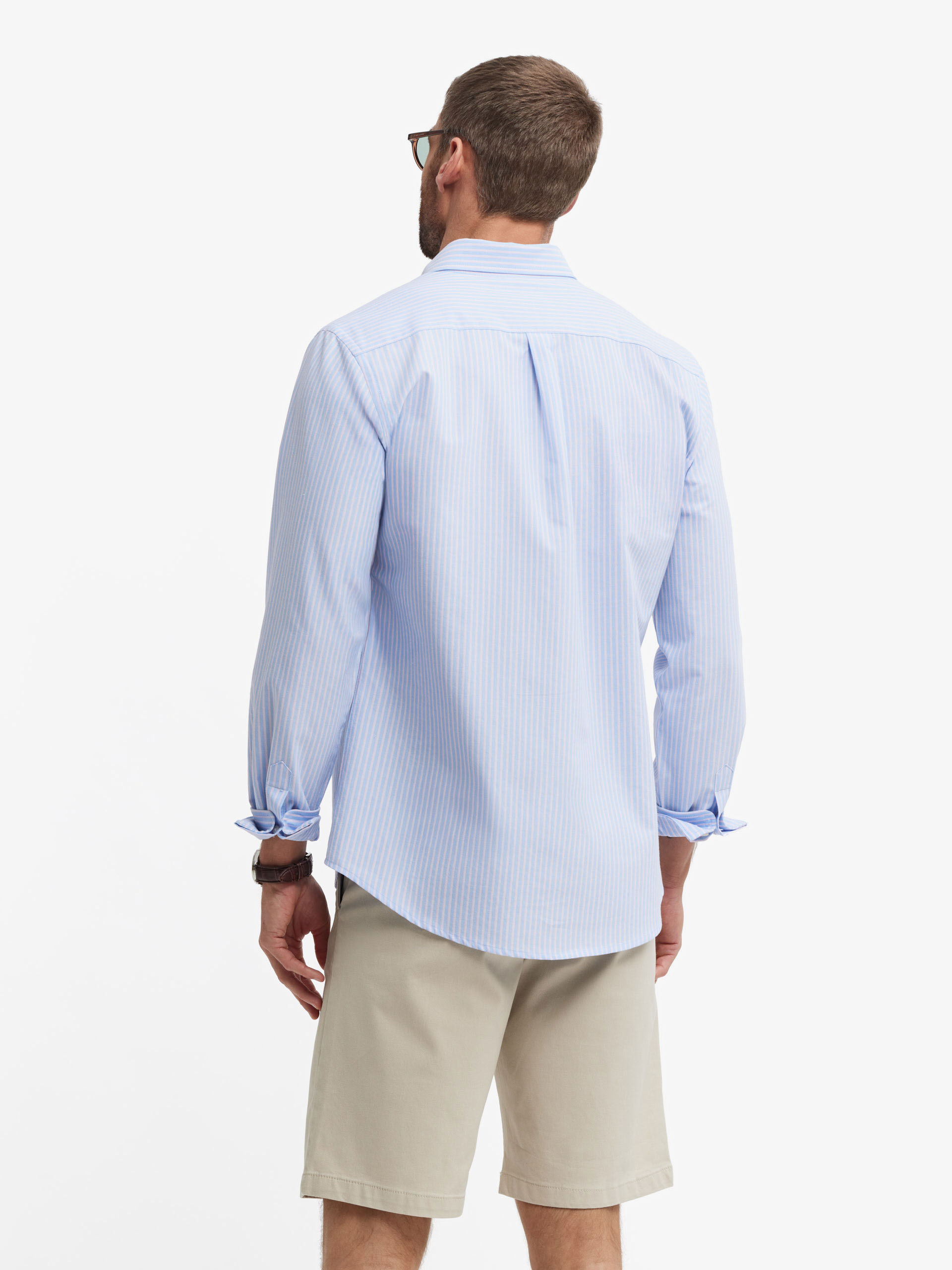 CAMISA PIN POINT RAYAS