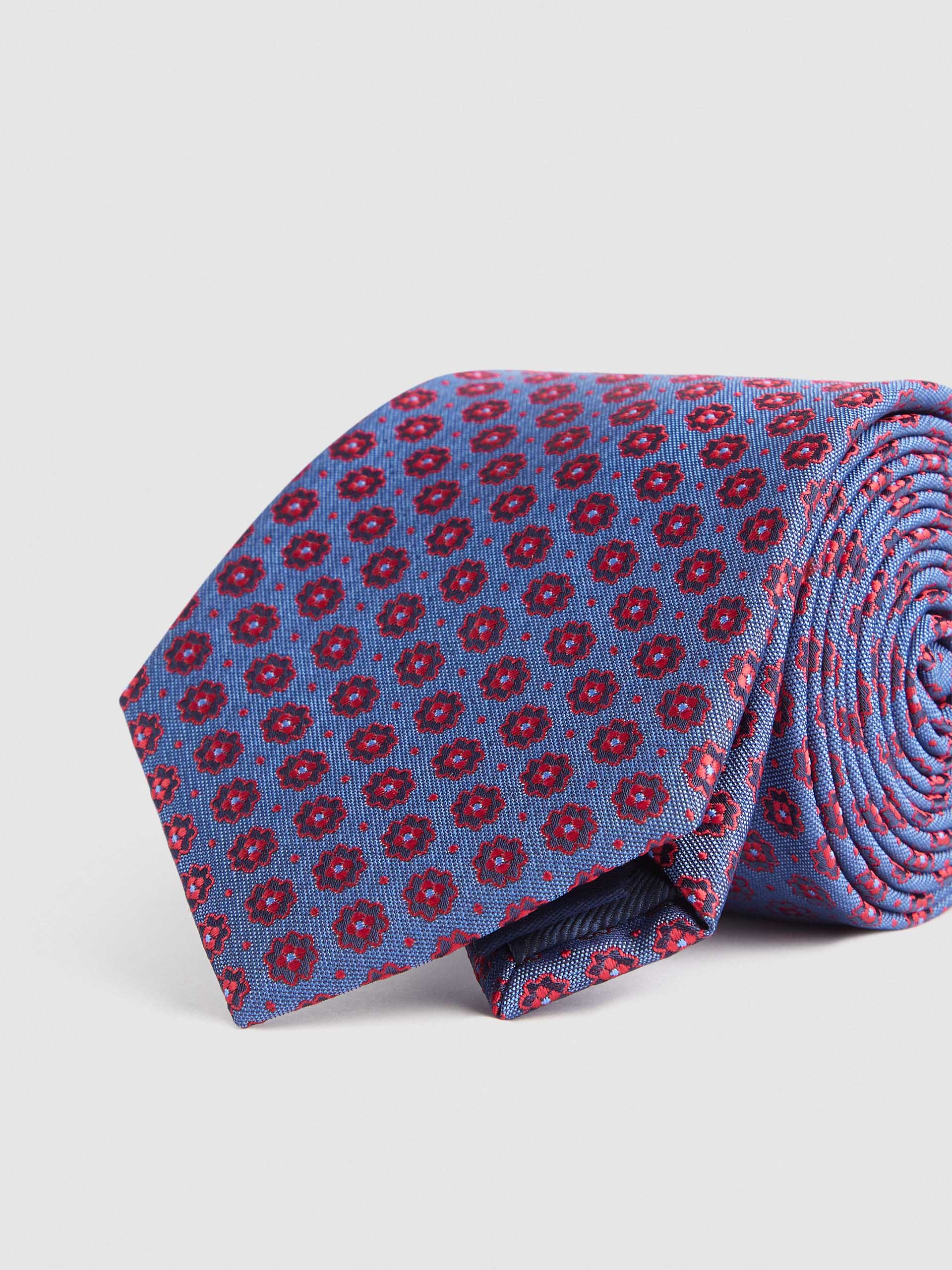 CORBATA JACQUARD MF AZUL