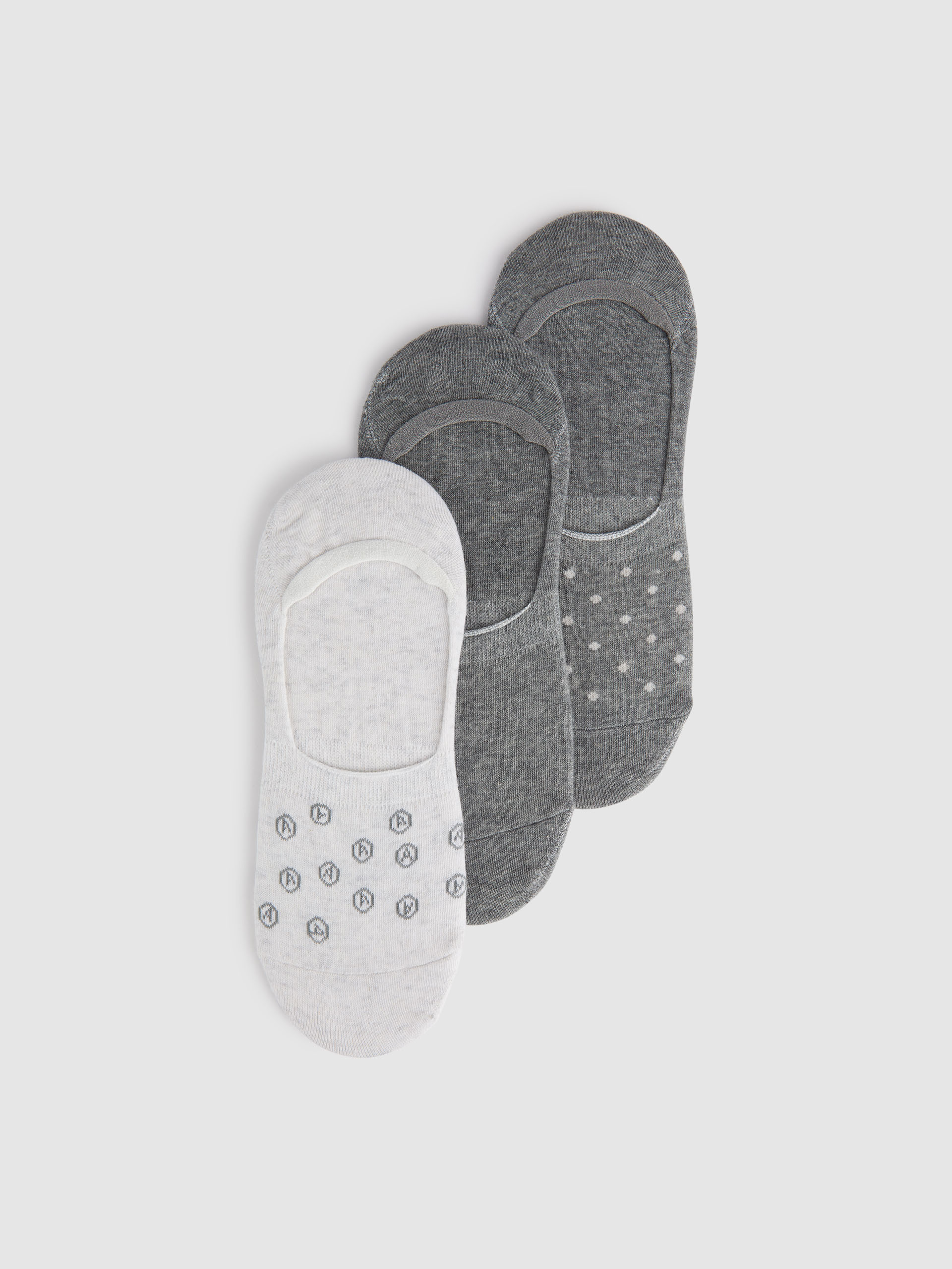 CALCETINES INVISIBLES GRIS