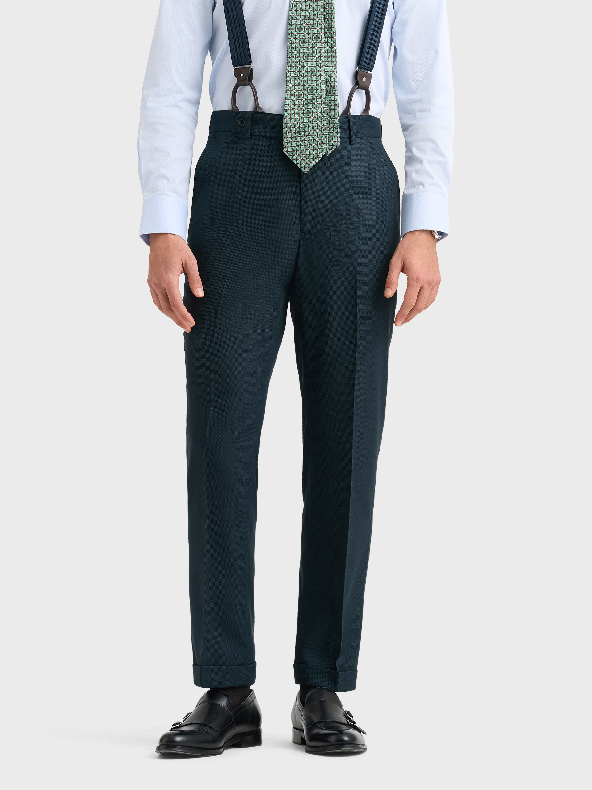 PANTALON CAPO MICROESTRUCTURA VERDE