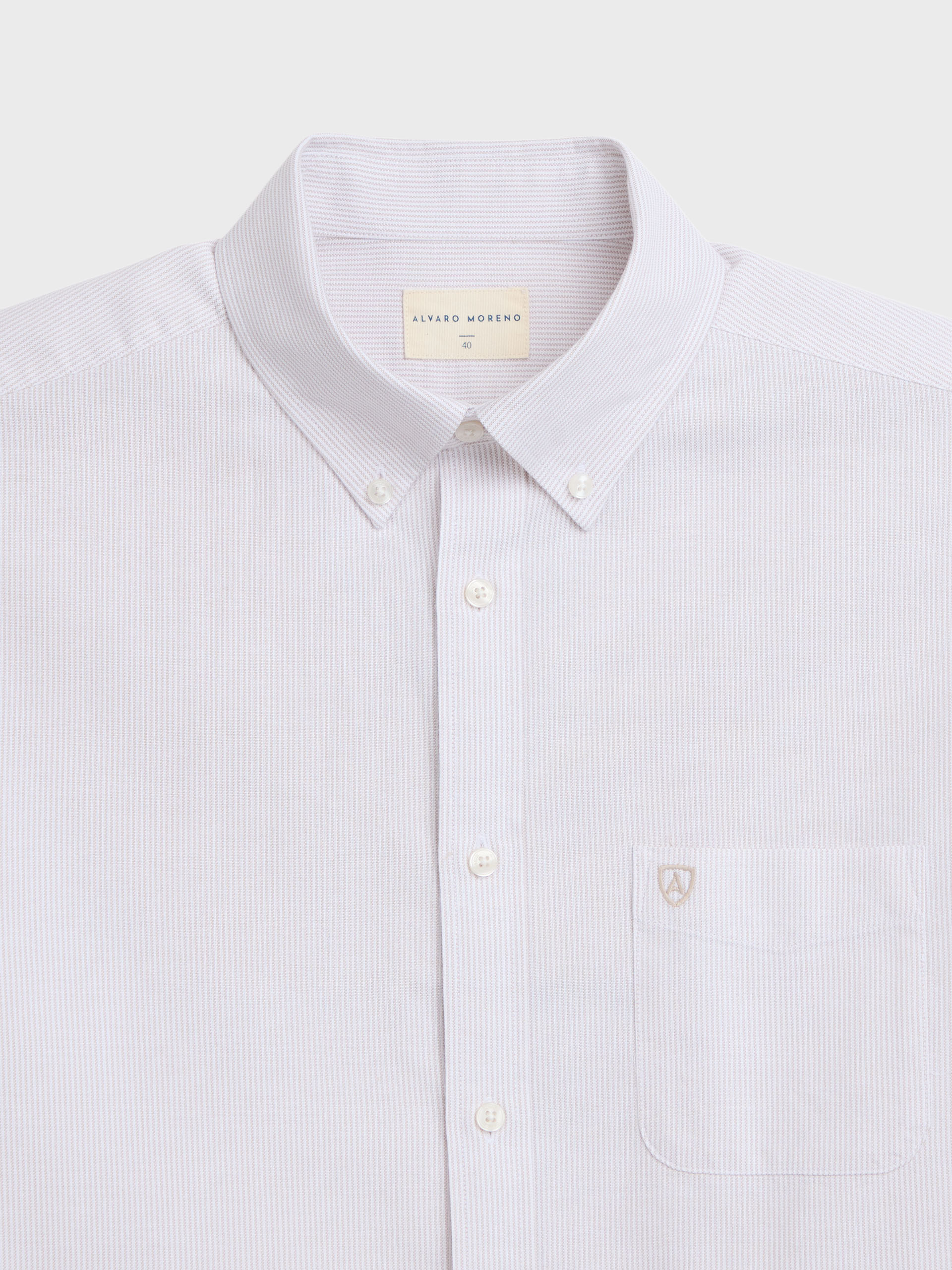 CAMISA MIL RAYAS POCKET