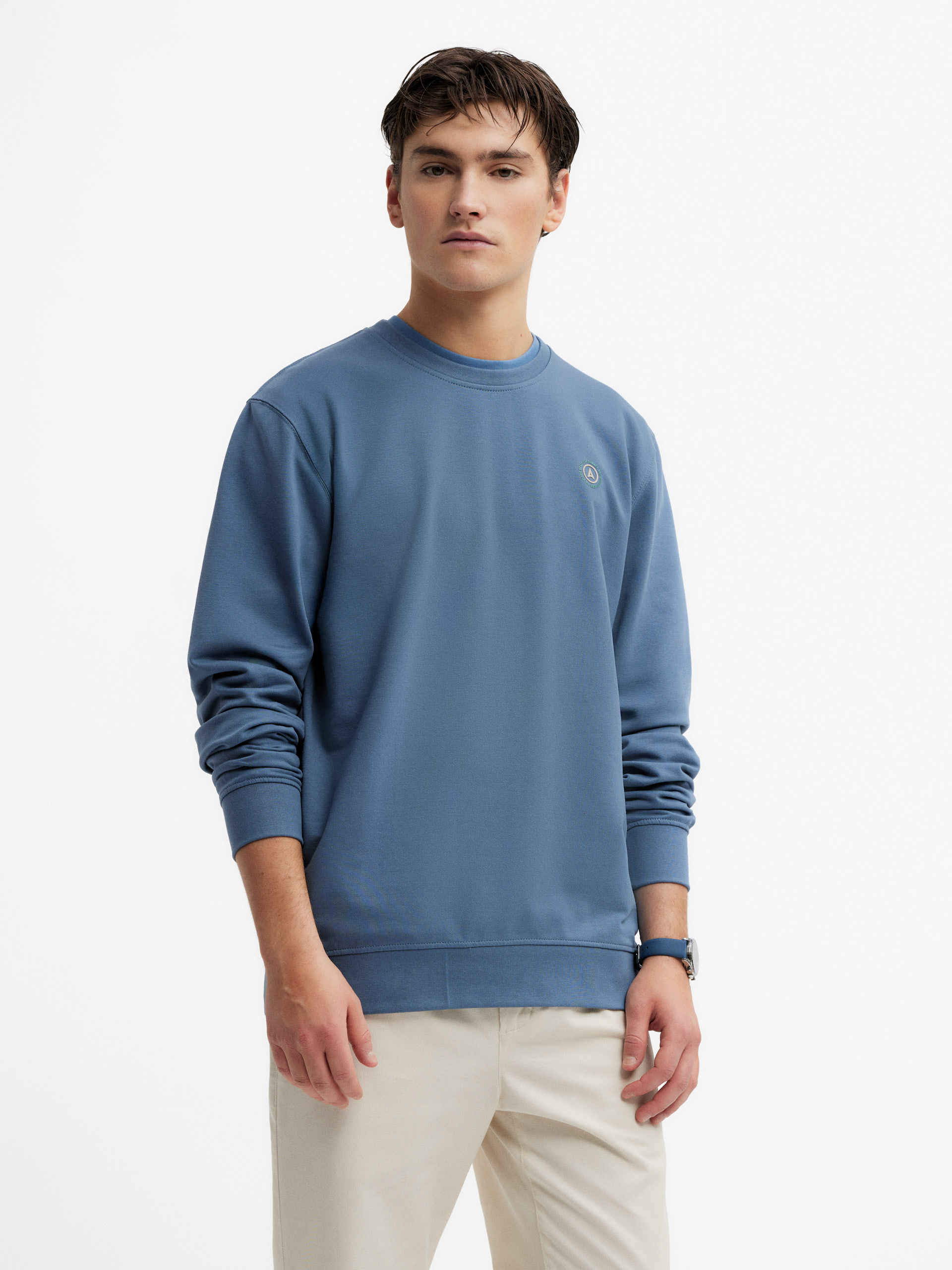 SUDADERA SPRING AZUL