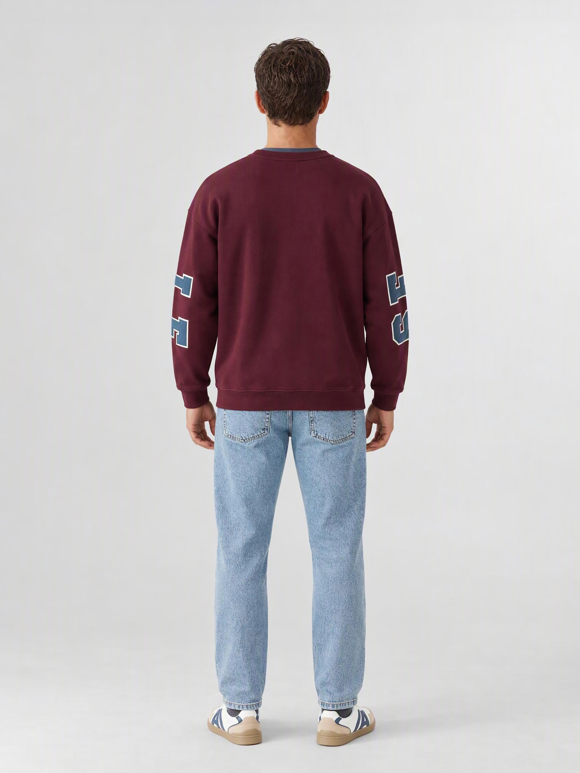 SUDADERA SEATTLE BURDEOS
