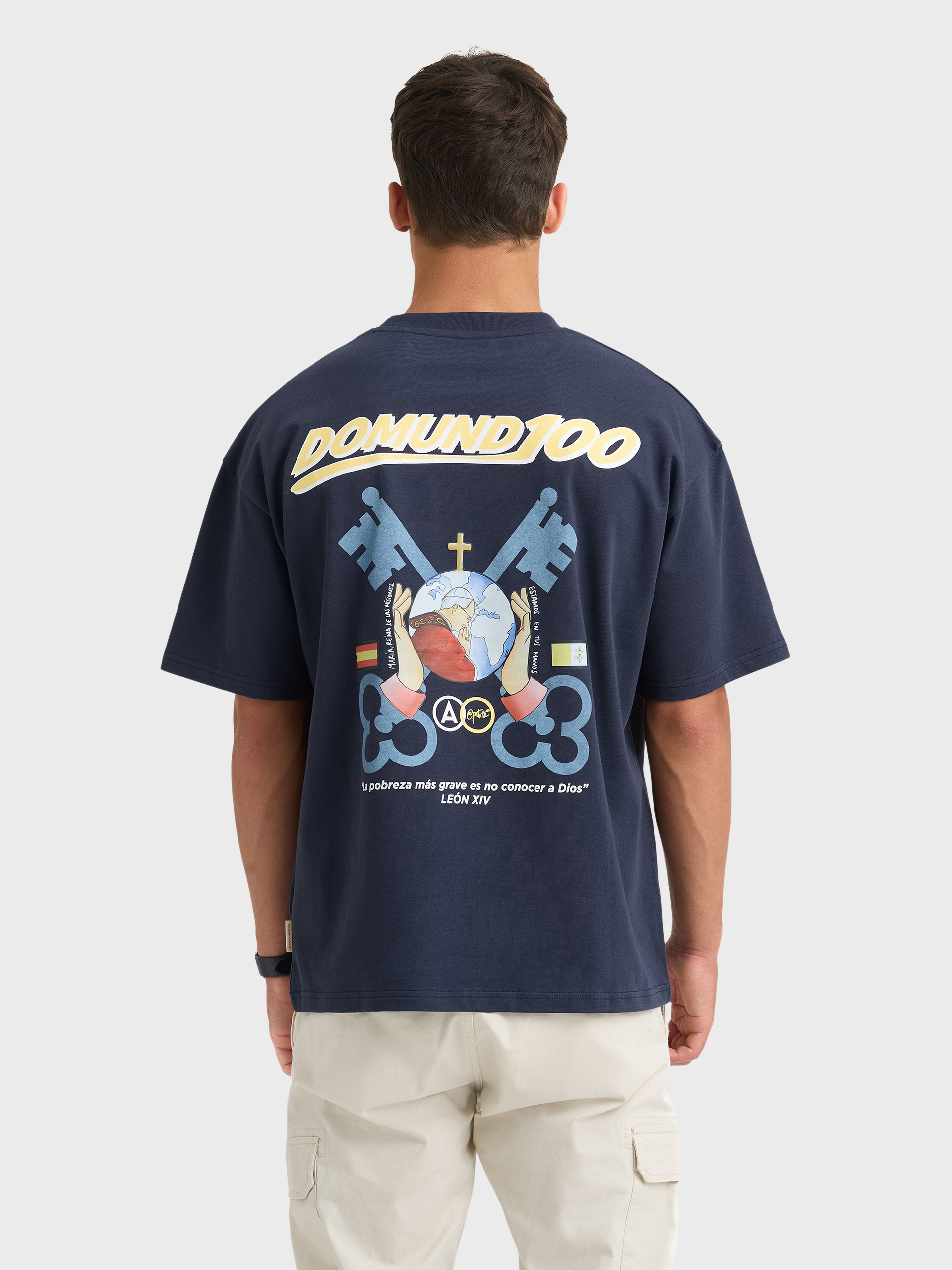 CAMISETA DOMUND AZUL MARINO