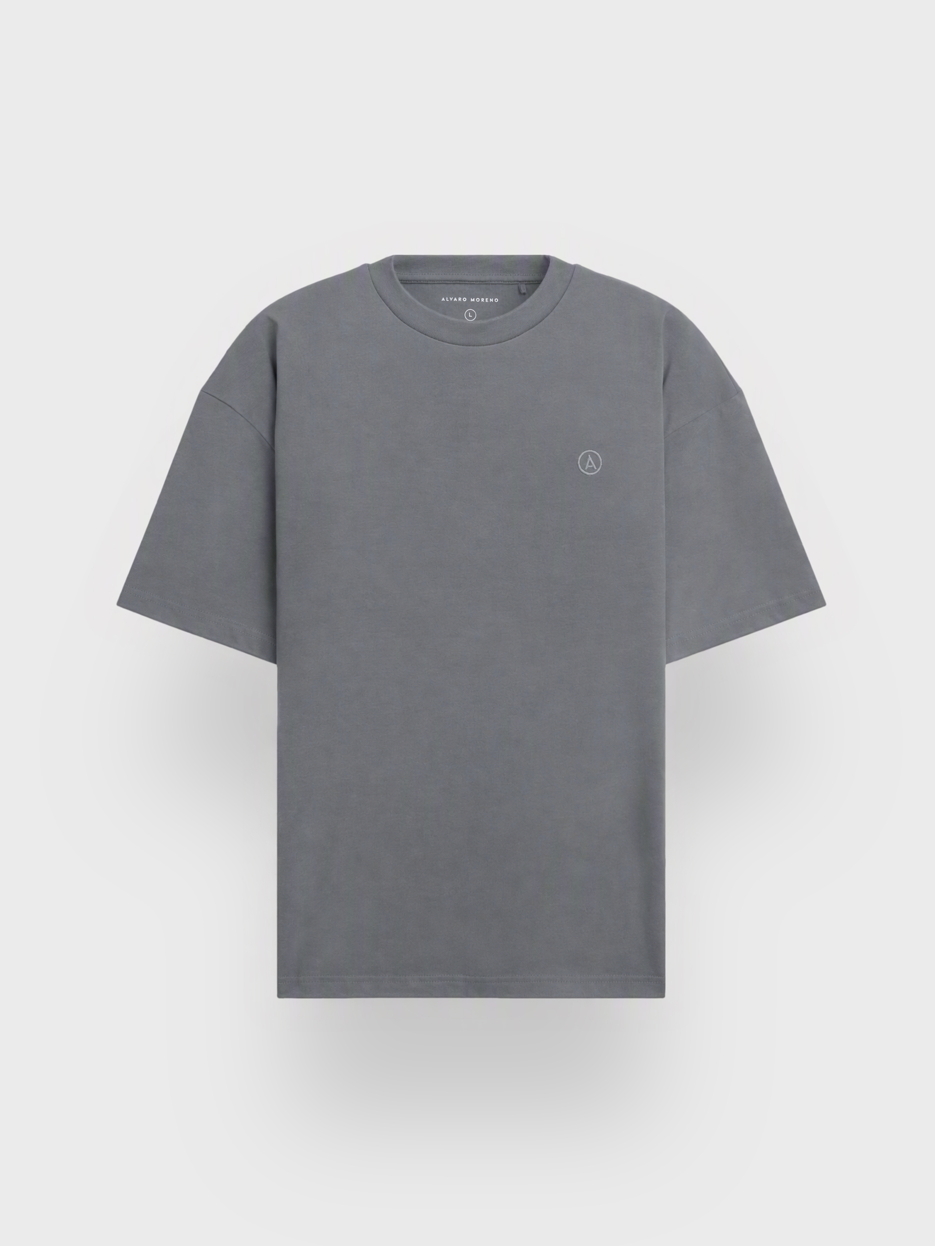 CAMISETA BASIC OVERSIZE GRIS