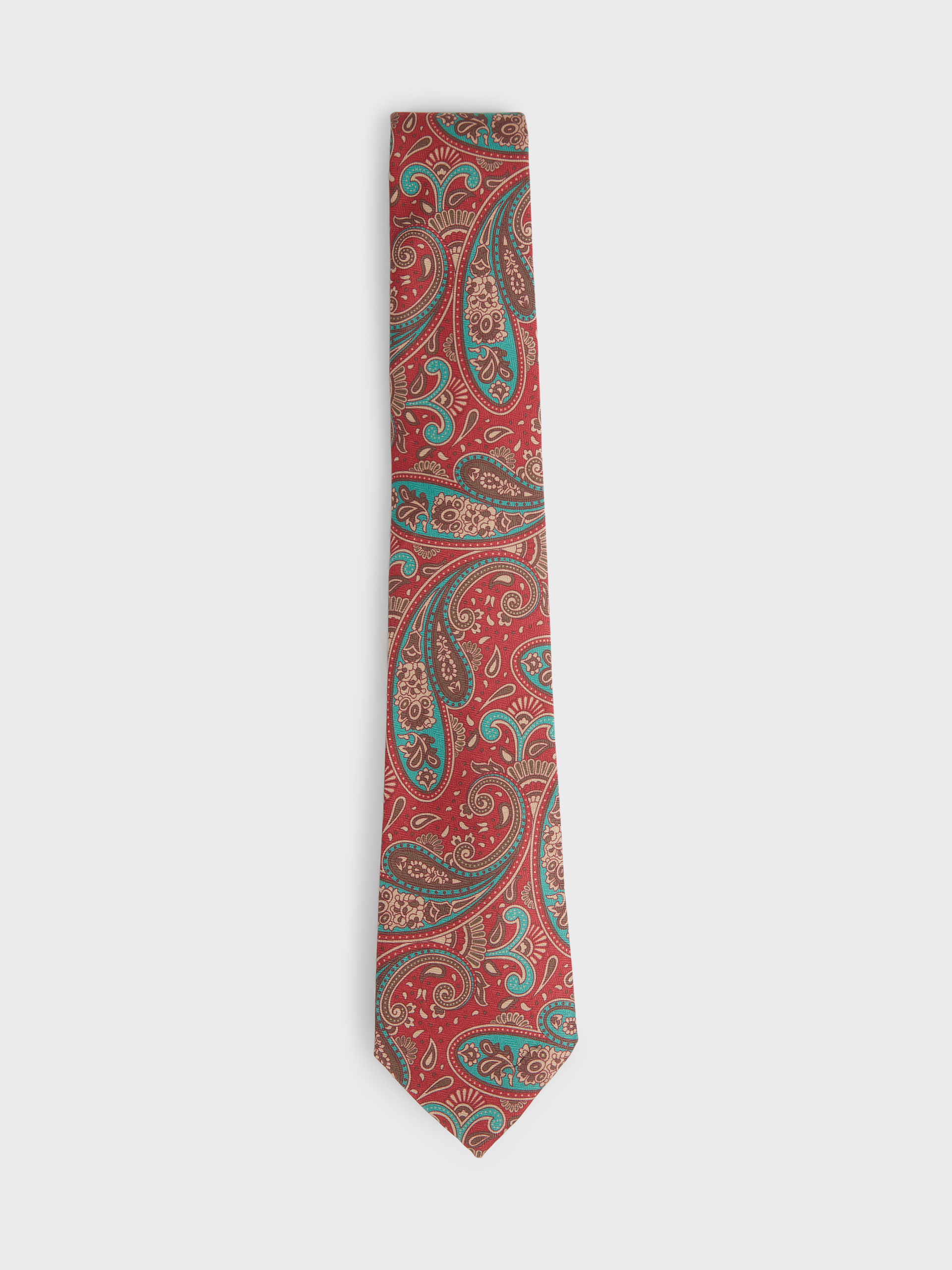 CORBATA PRINTED BURDEOS