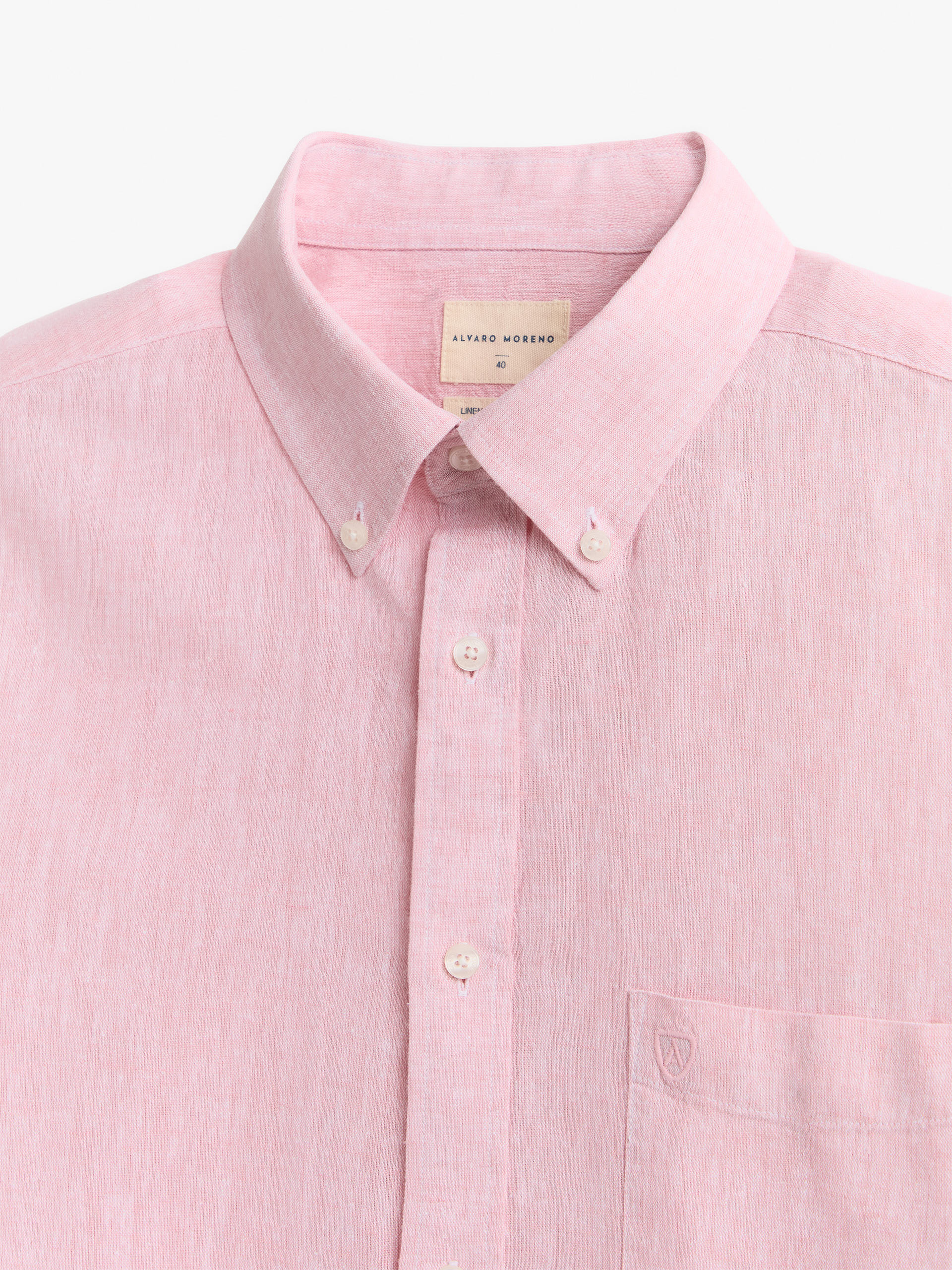 CAMISA LINO BOLSILLO