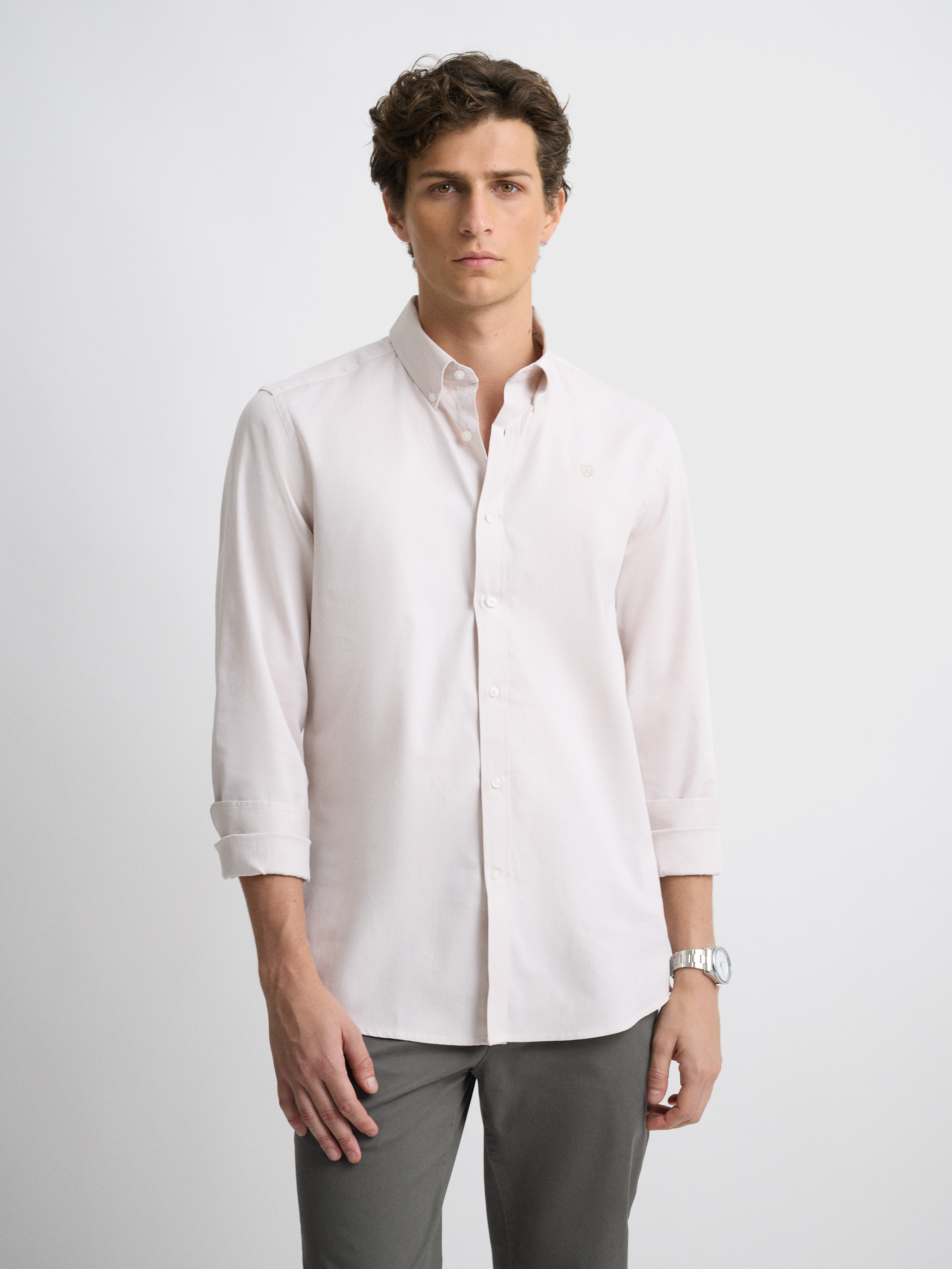 CAMISA NIDO BEIGE