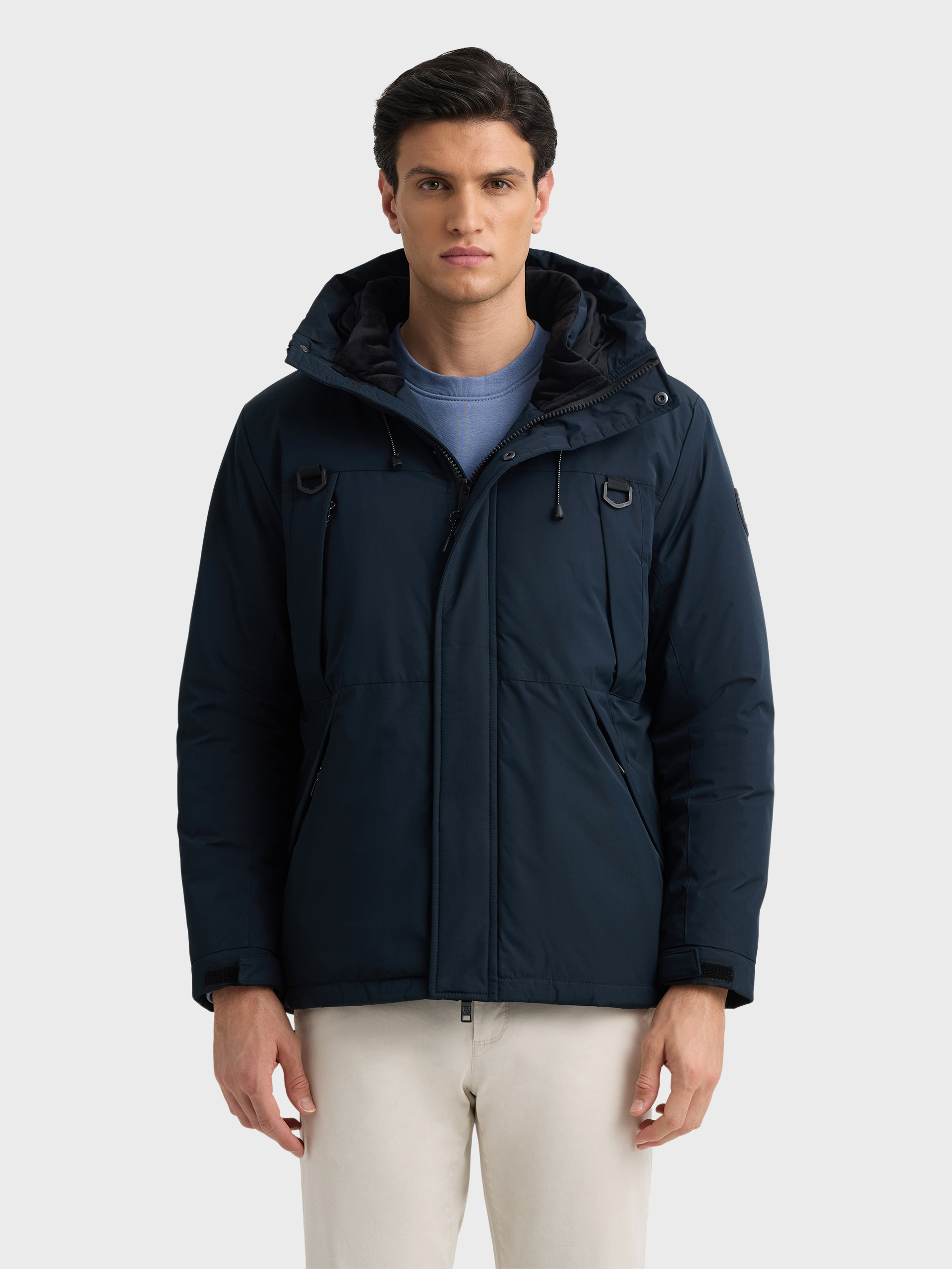 PARKA TREKKING AZUL MARINO