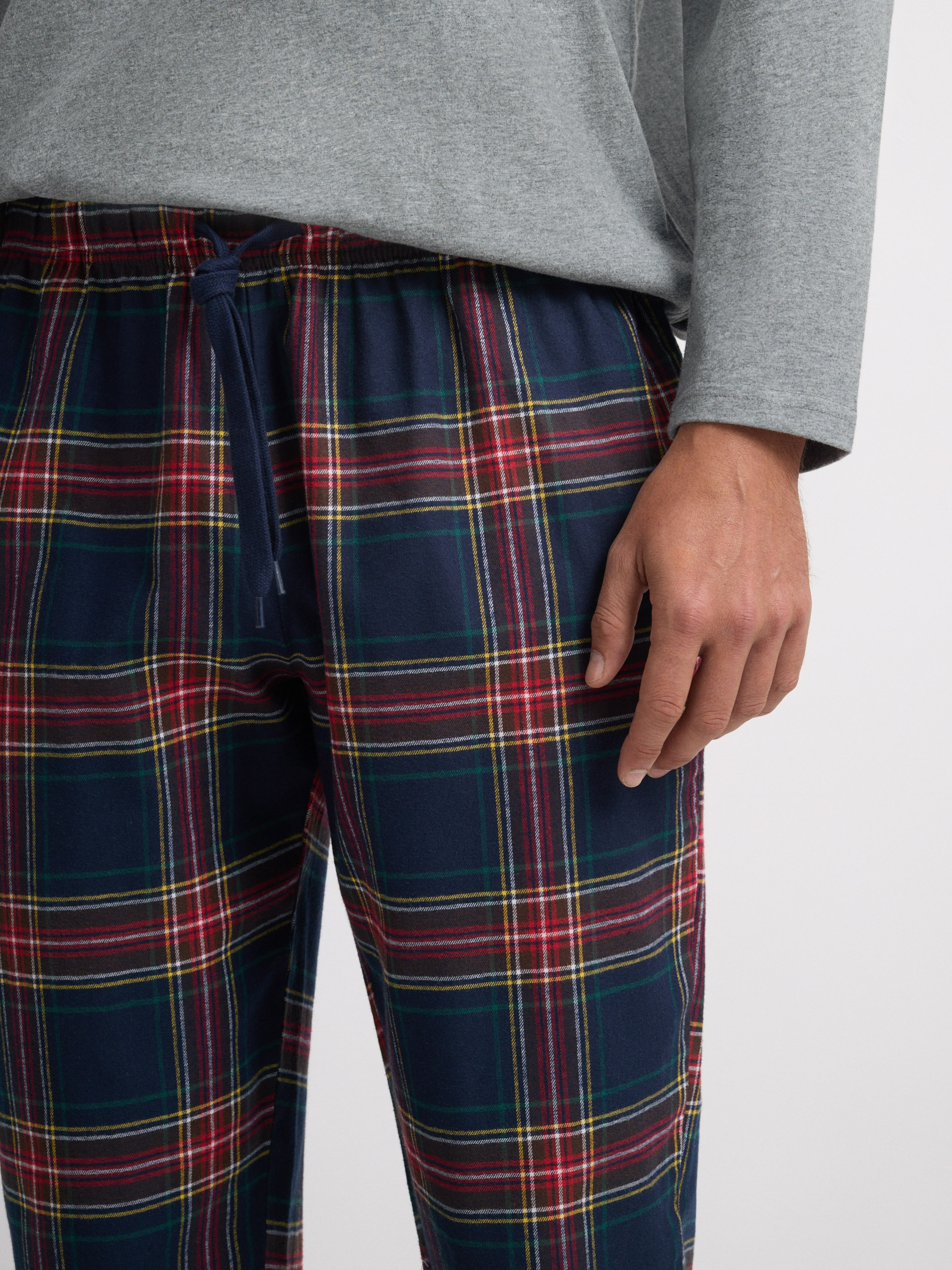 PIJAMA FRANELA CUADROS