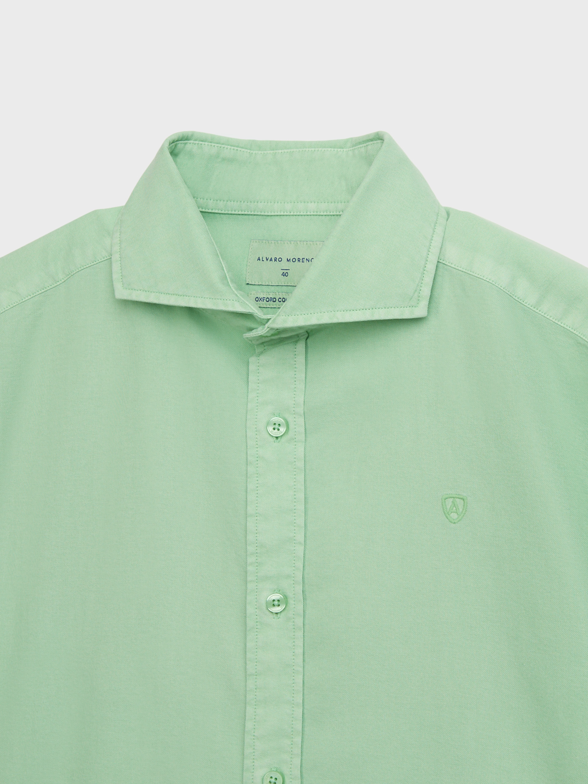 CAMISA OXFORD DYE TIE COLLAR