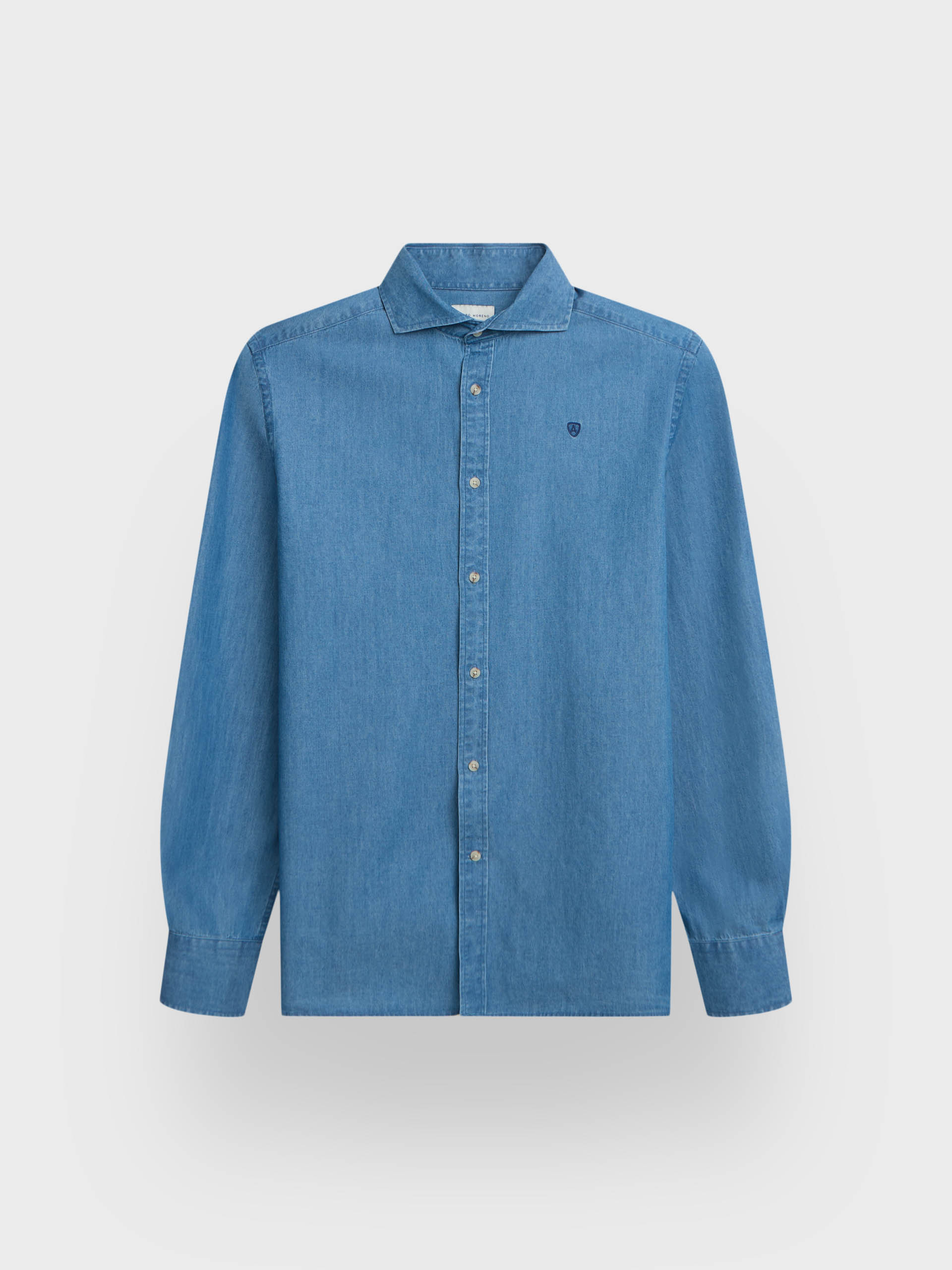 CAMISA DENIM TIE AZUL
