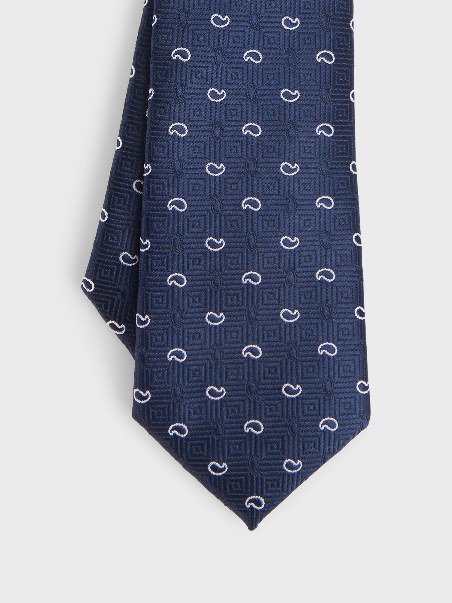 CORBATA JACQUARD MF KIDS AZUL MARINO
