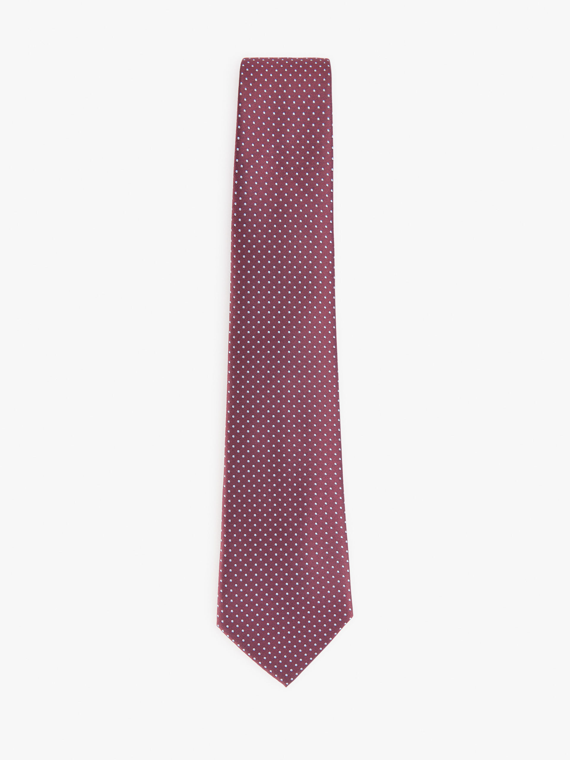 CORBATA JACQUARD MF BURDEOS