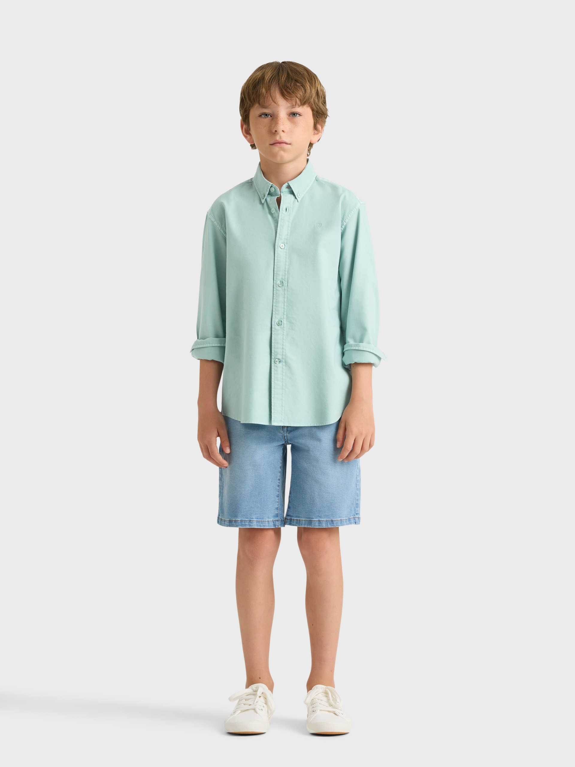 CAMISA OXFORD DYE KIDS