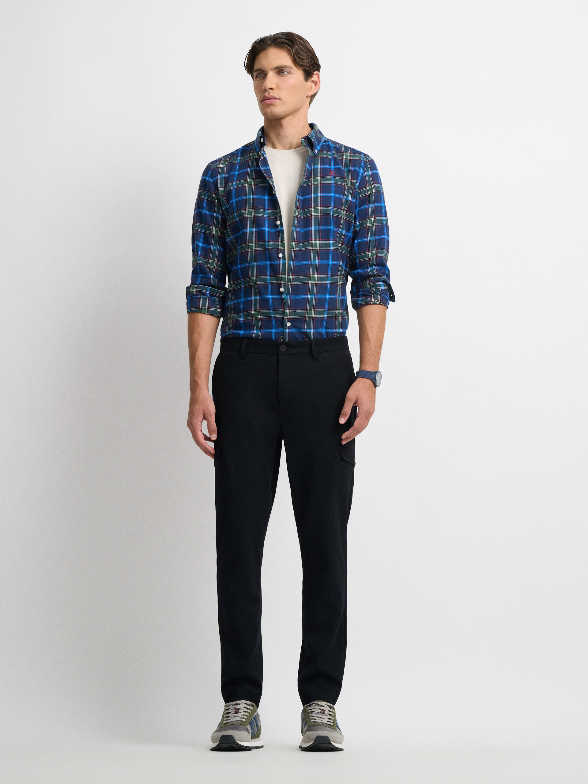 PANTALON CARGO FRANELA