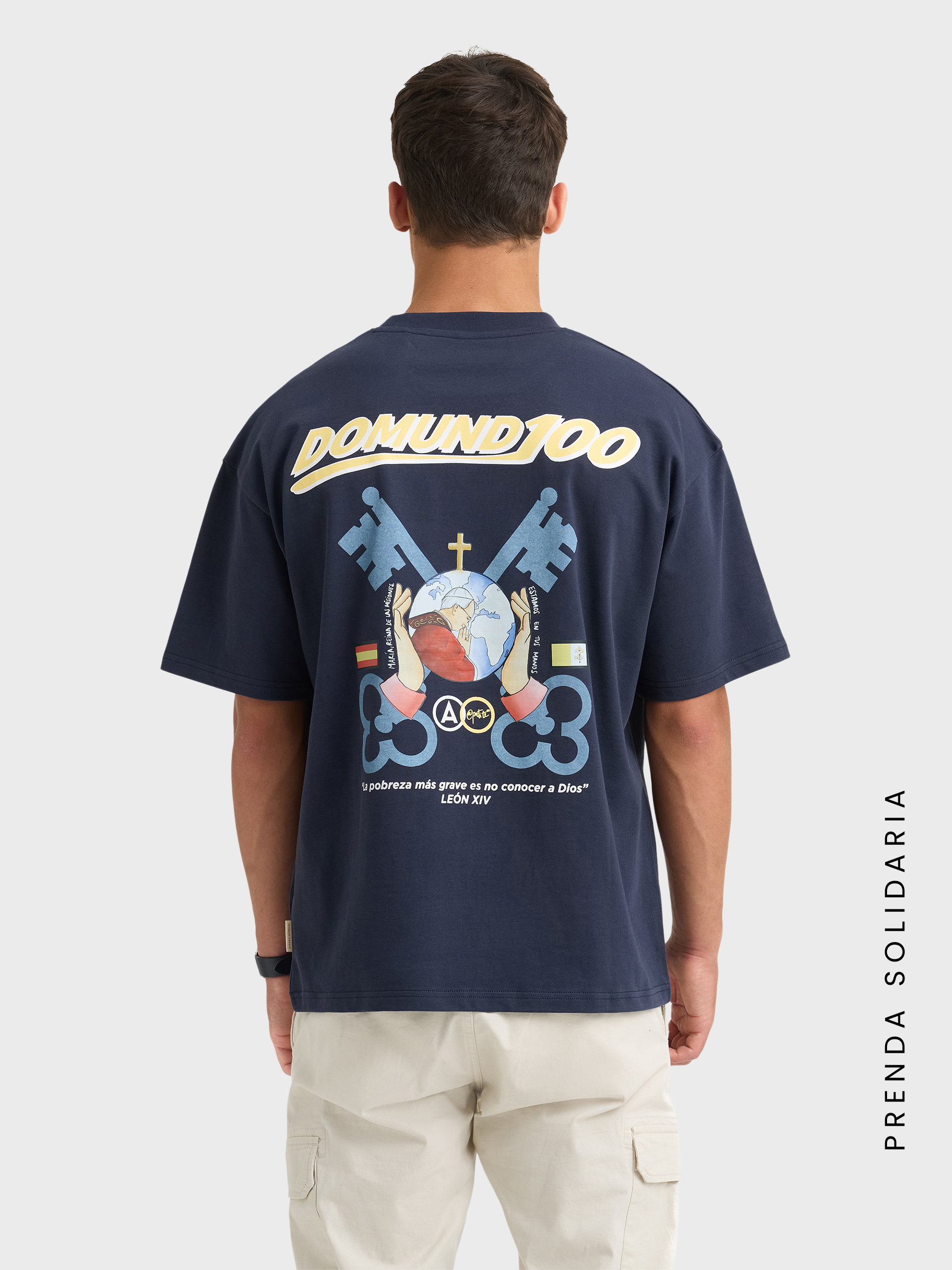 CAMISETA DOMUND AZUL MARINO