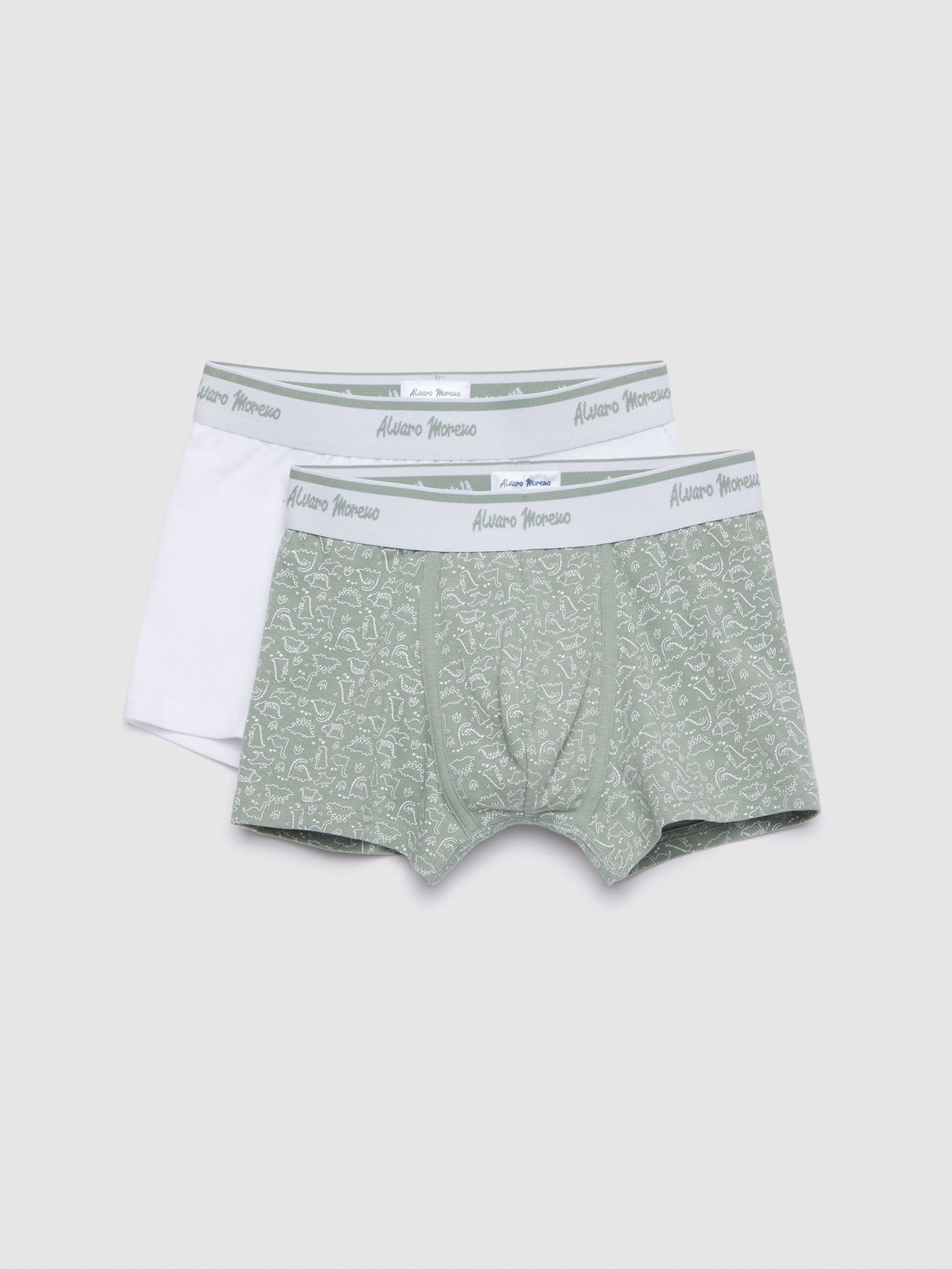 BOXER DINO KIDS VERDE